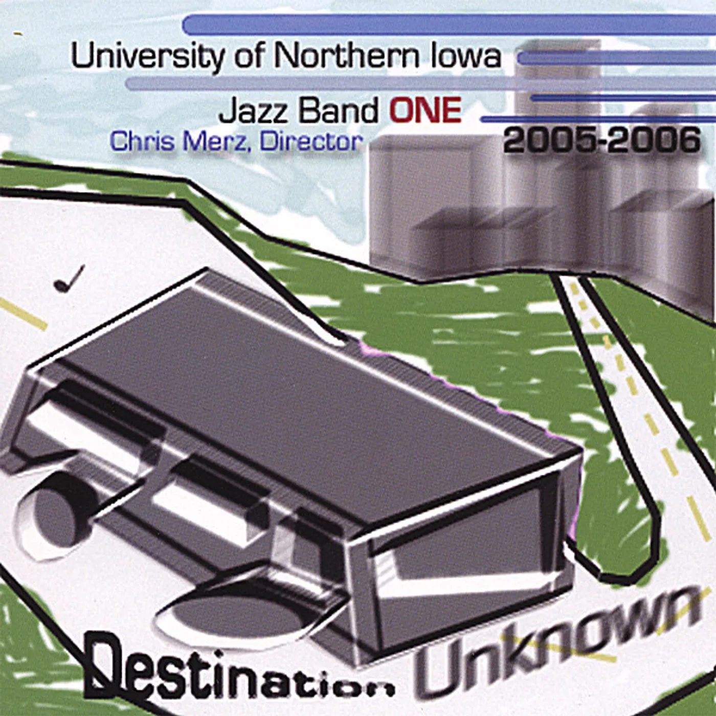 UNI Jazz Band One DESTINATION UNKNOWN CD