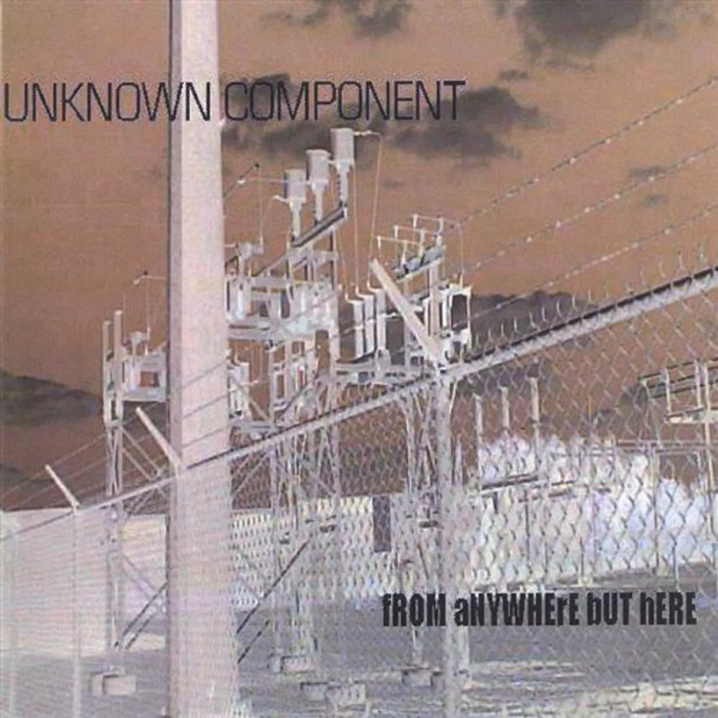 Unknown Component FROM ANYWHERE BUT HERE CD