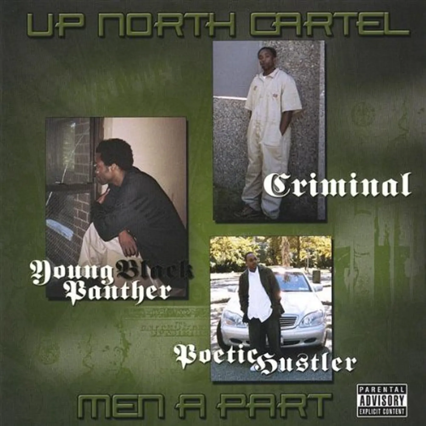 Upnorthcartel MEN APART CD