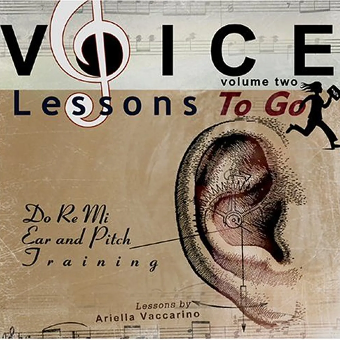 Ariella Vaccarino VOICE LESSONS TO GO-DO RE MI EAR/PITCH TRAI 2 CD