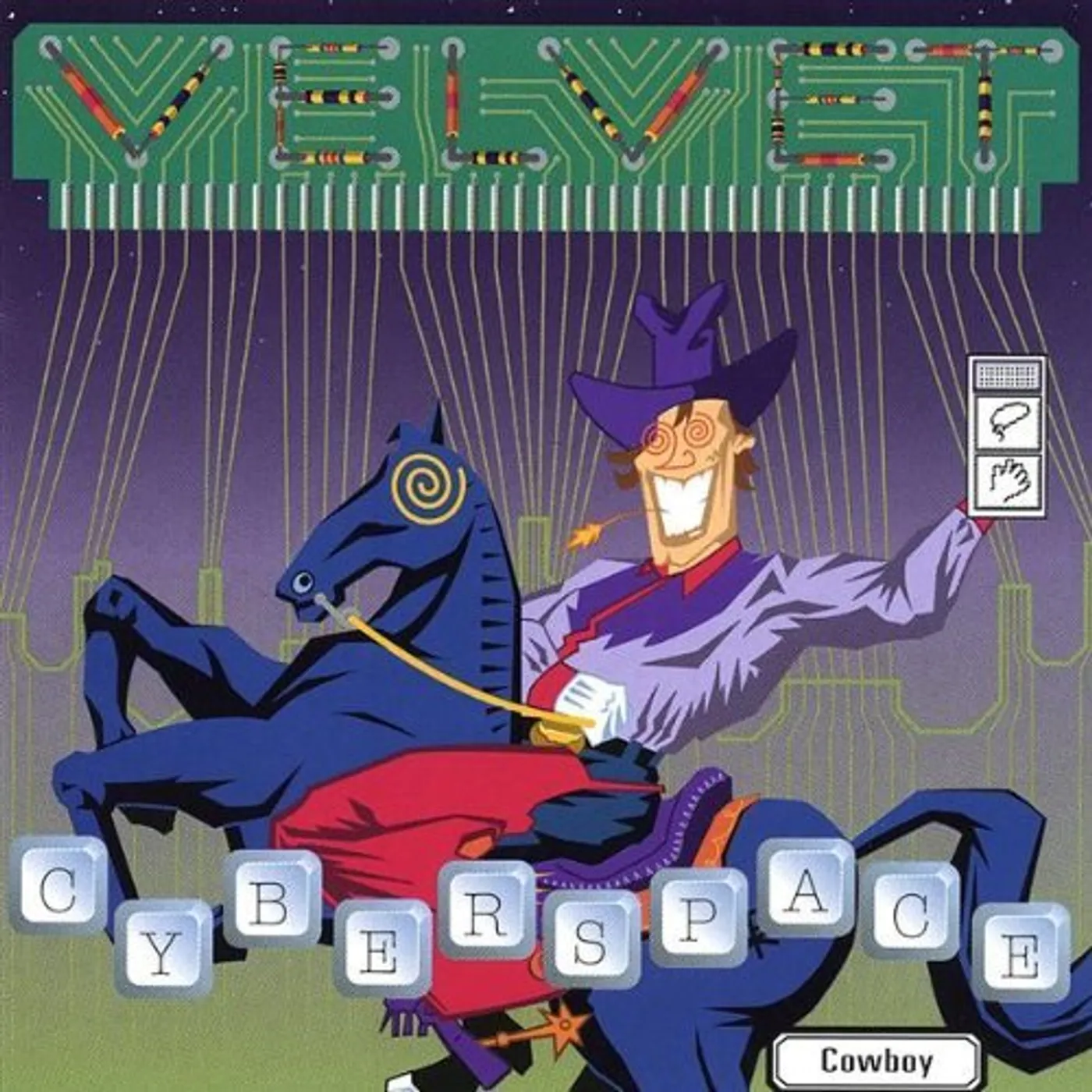 Velvet CYBERSPACE COWBOY CD