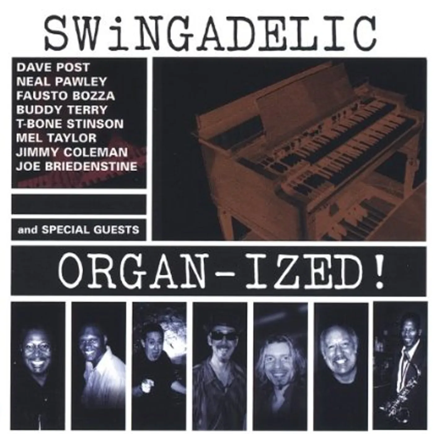 Swingadelic ORGANIZED! CD