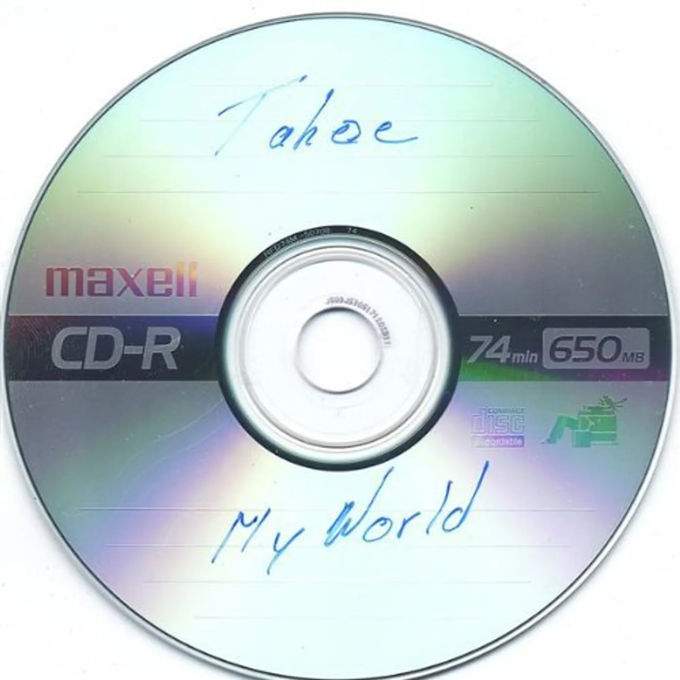 Ta-Hoe WELCOME TO MY WORLD CD