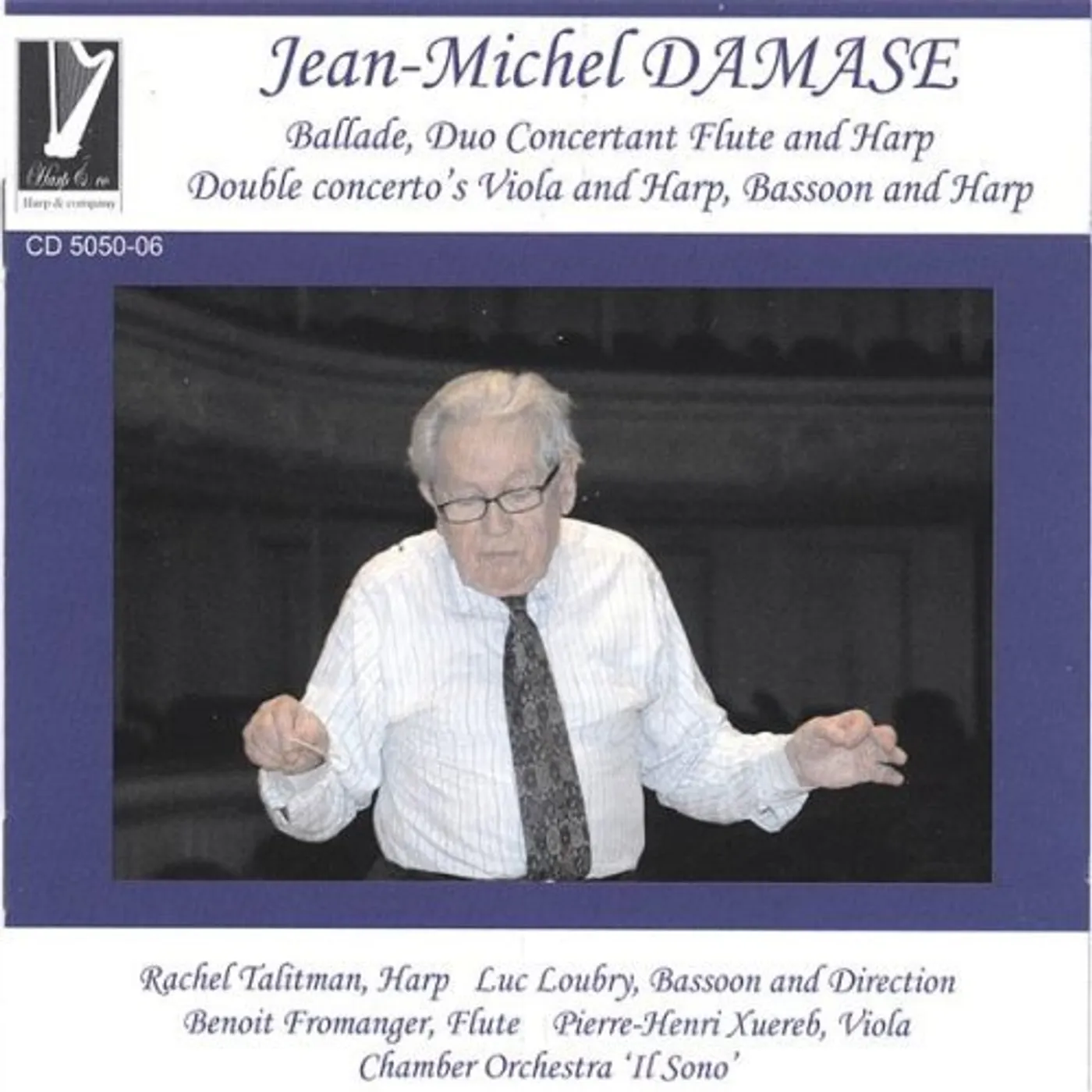Rachel Talitman FRENCH MUSIC FOR HARP & STRING QUARTET CD