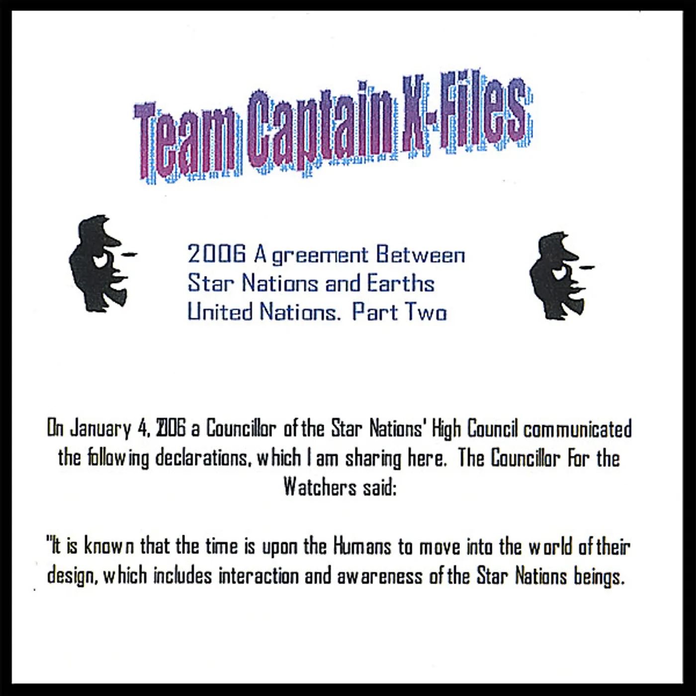 TEAM CAPTAINS MEET 2006 AGREEMENT BETWEEN STAR NAT CD