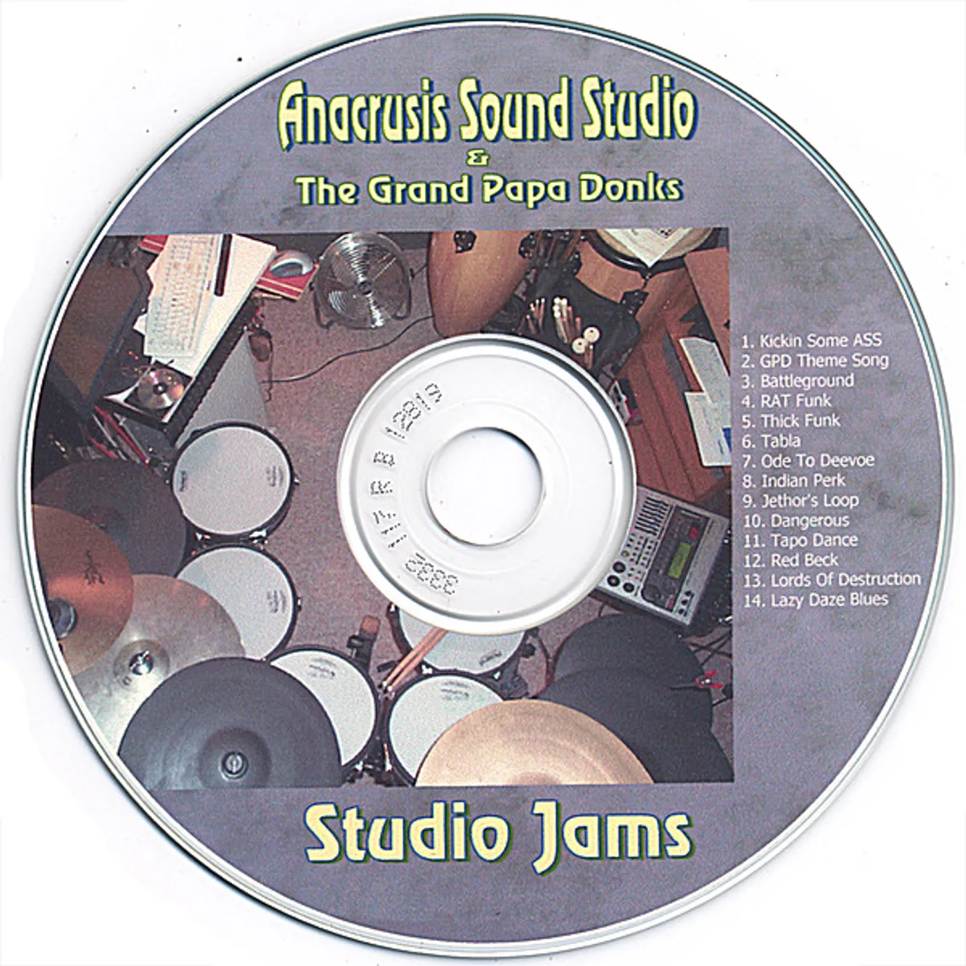 Grand Papa Donks STUDIO JAMS 1 CD