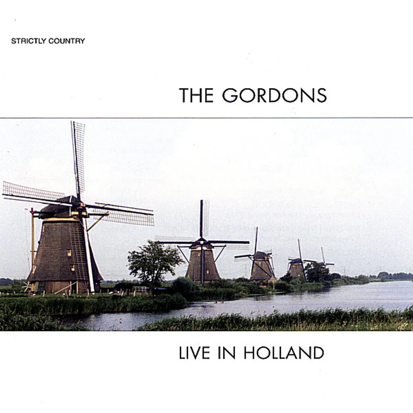 Gordons LIVE IN HOLLAND CD