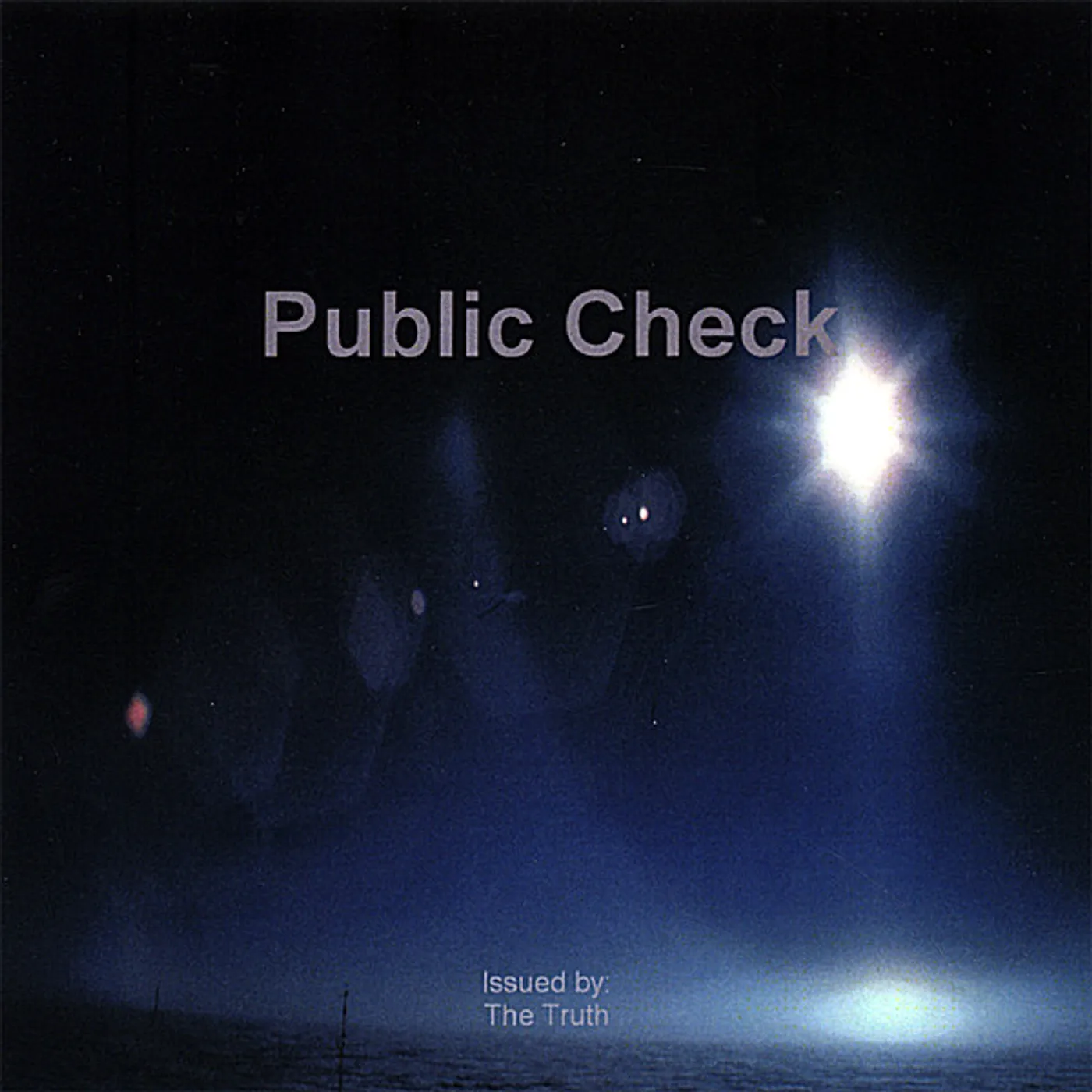 The Truth PUBLIC CHECK CD