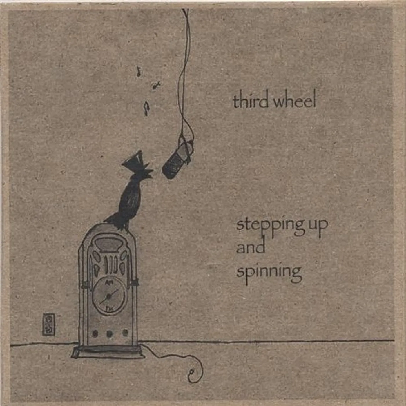 Third Wheel STEPPING UP & SPINNING CD