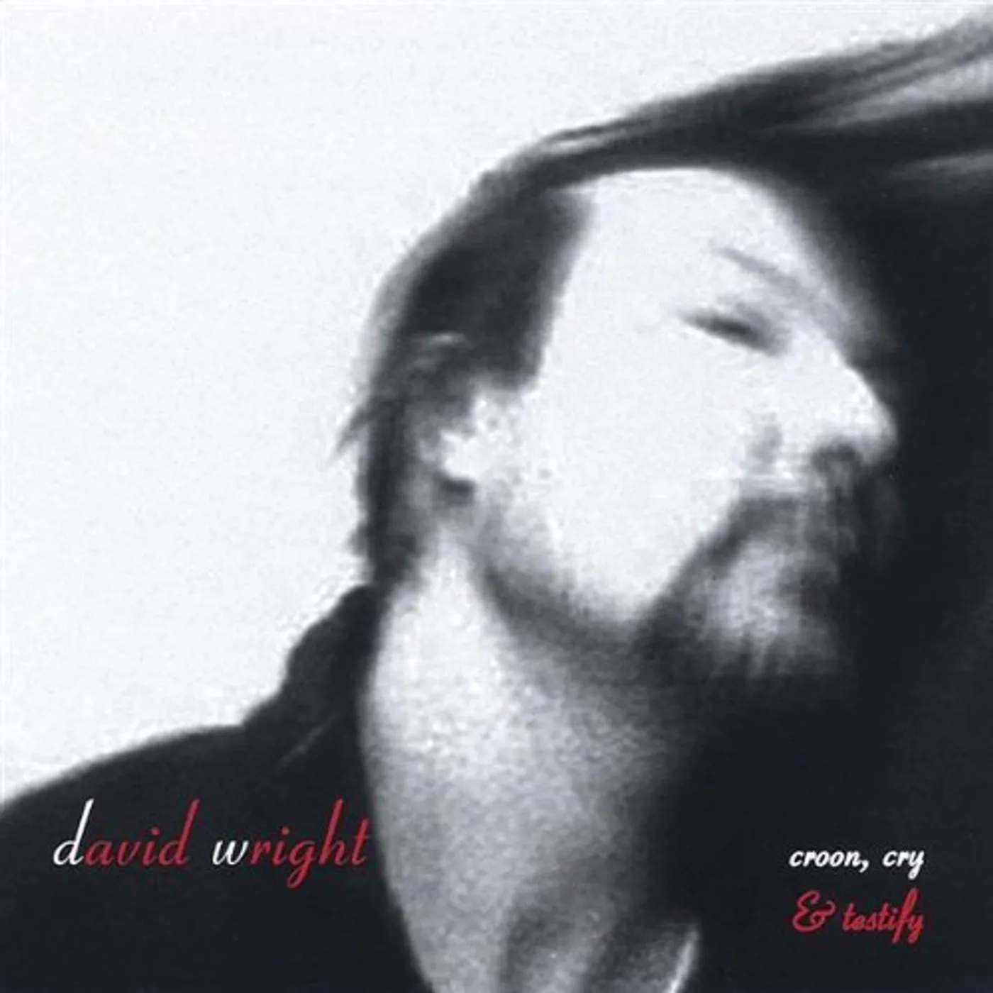 David Wright CROON CRY & TESTIFY CD