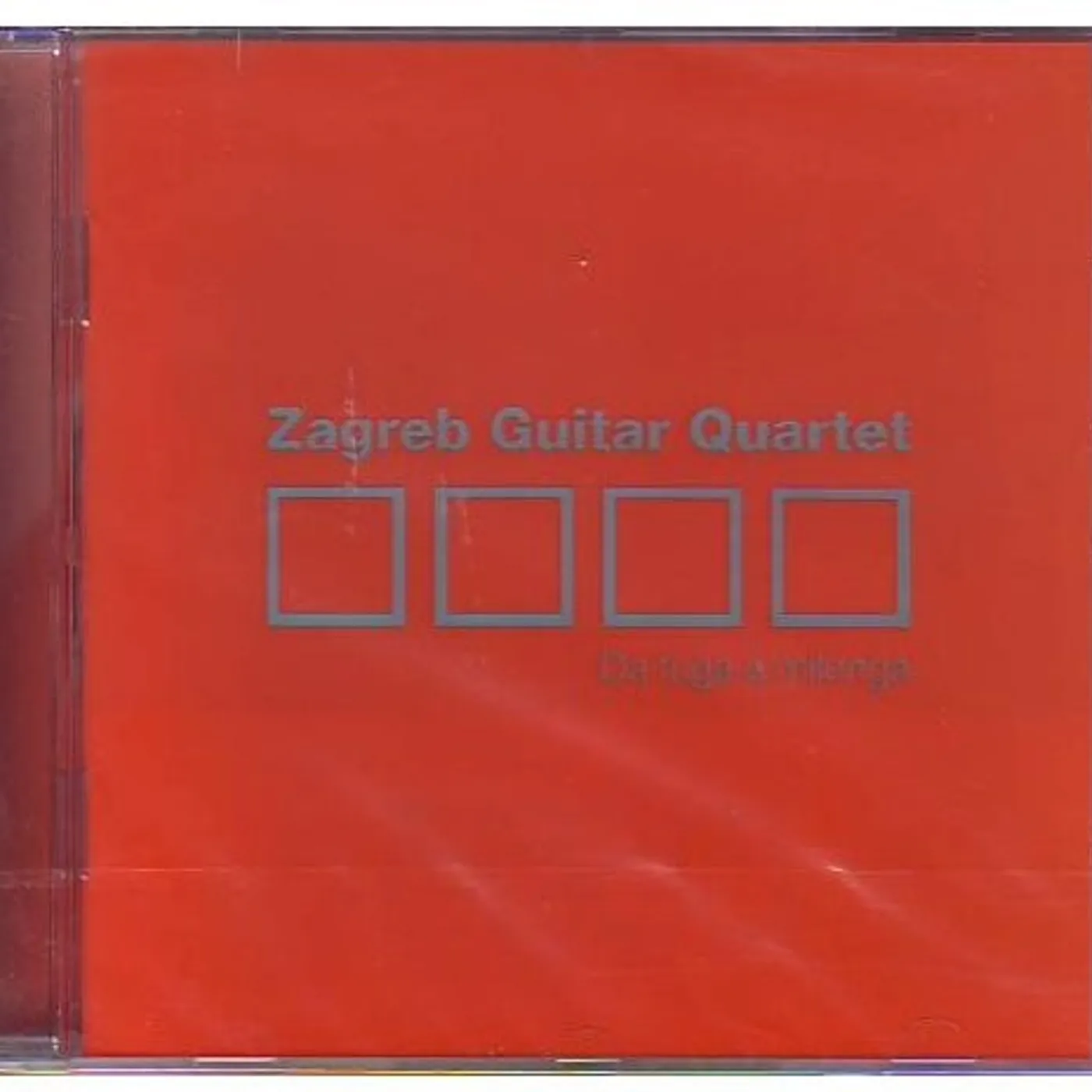 Zagreb Guitar Quartet DA FUGA A MILONGA CD