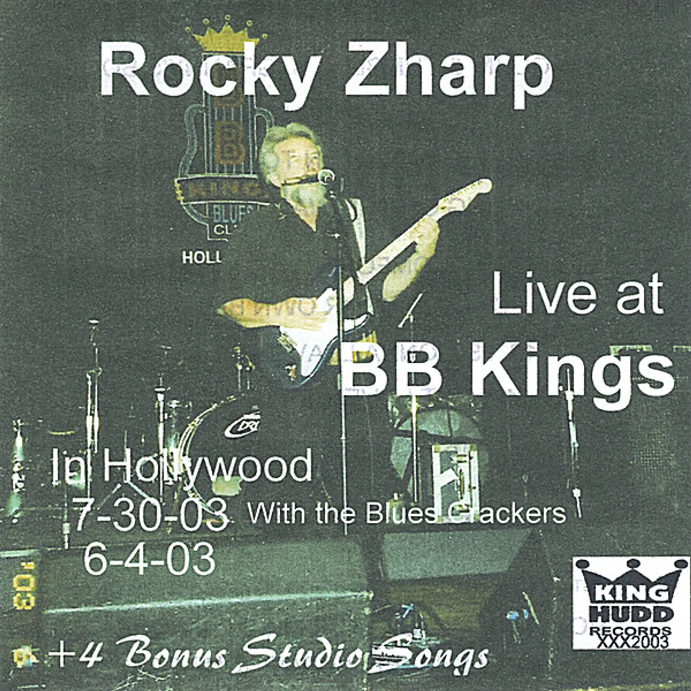 Rocky Zharp LIVE AT B.B. KINGS HOLLYWOOD CD