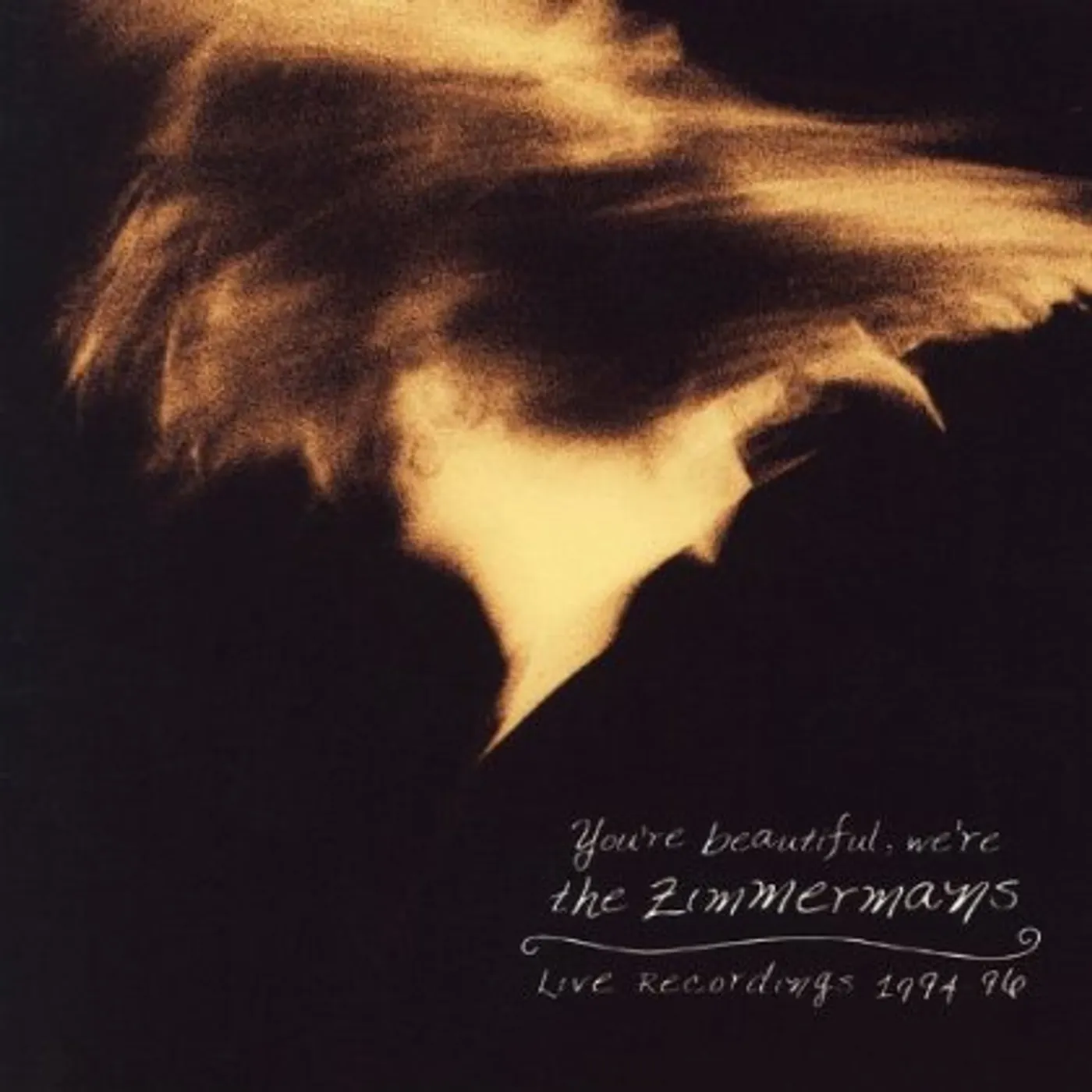 YOU'RE BEAUTIFUL WE'RE THE ZIMMERMANS: LIVE RECORD CD