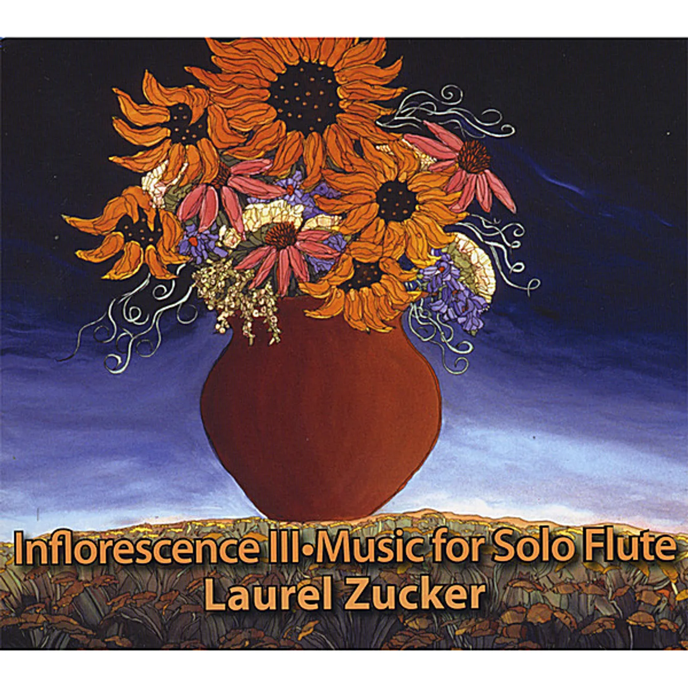 Laurel Zucker INFLORESCENCE 3- MUSIC FOR SOLO FLUTE CD