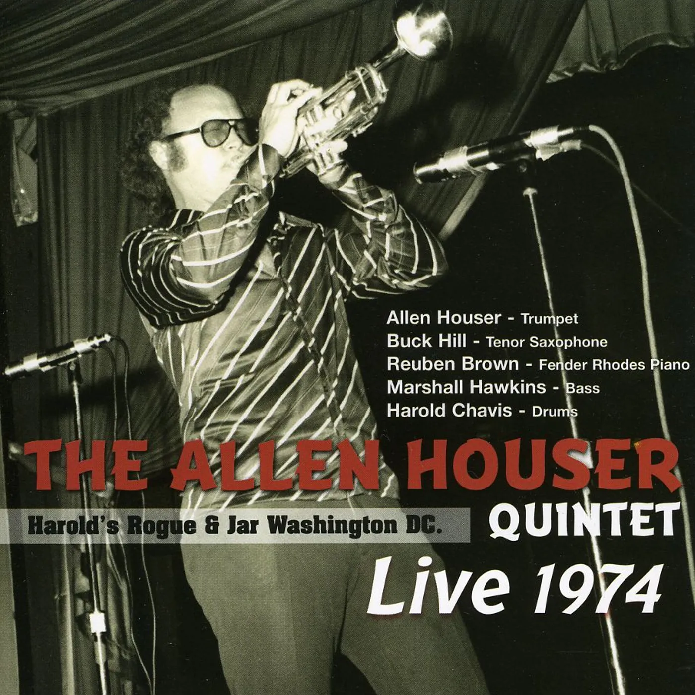 ALLEN HOUSER QUINTET LIVE AT HAROLD'S ROGUE & JAR CD