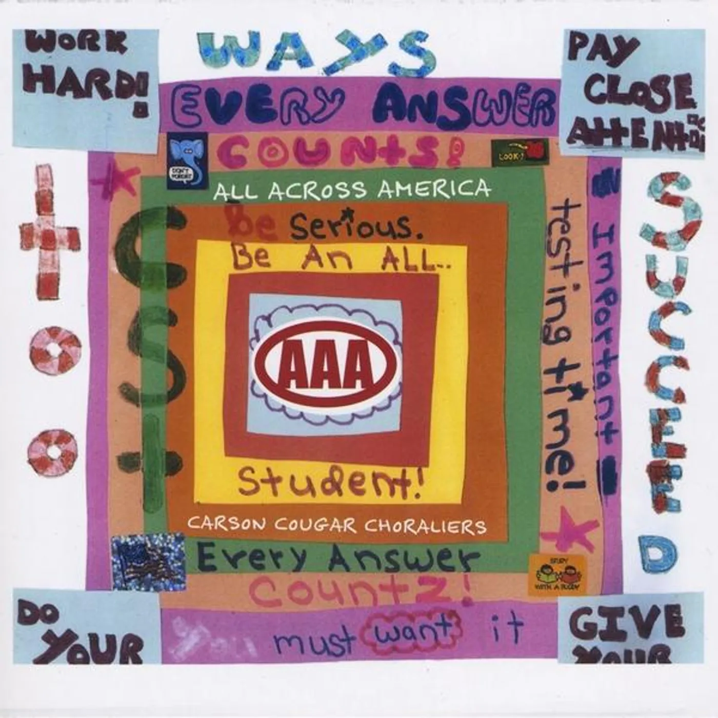 Carson Cougar Choraliers ALL ACROSS AMERICA CD