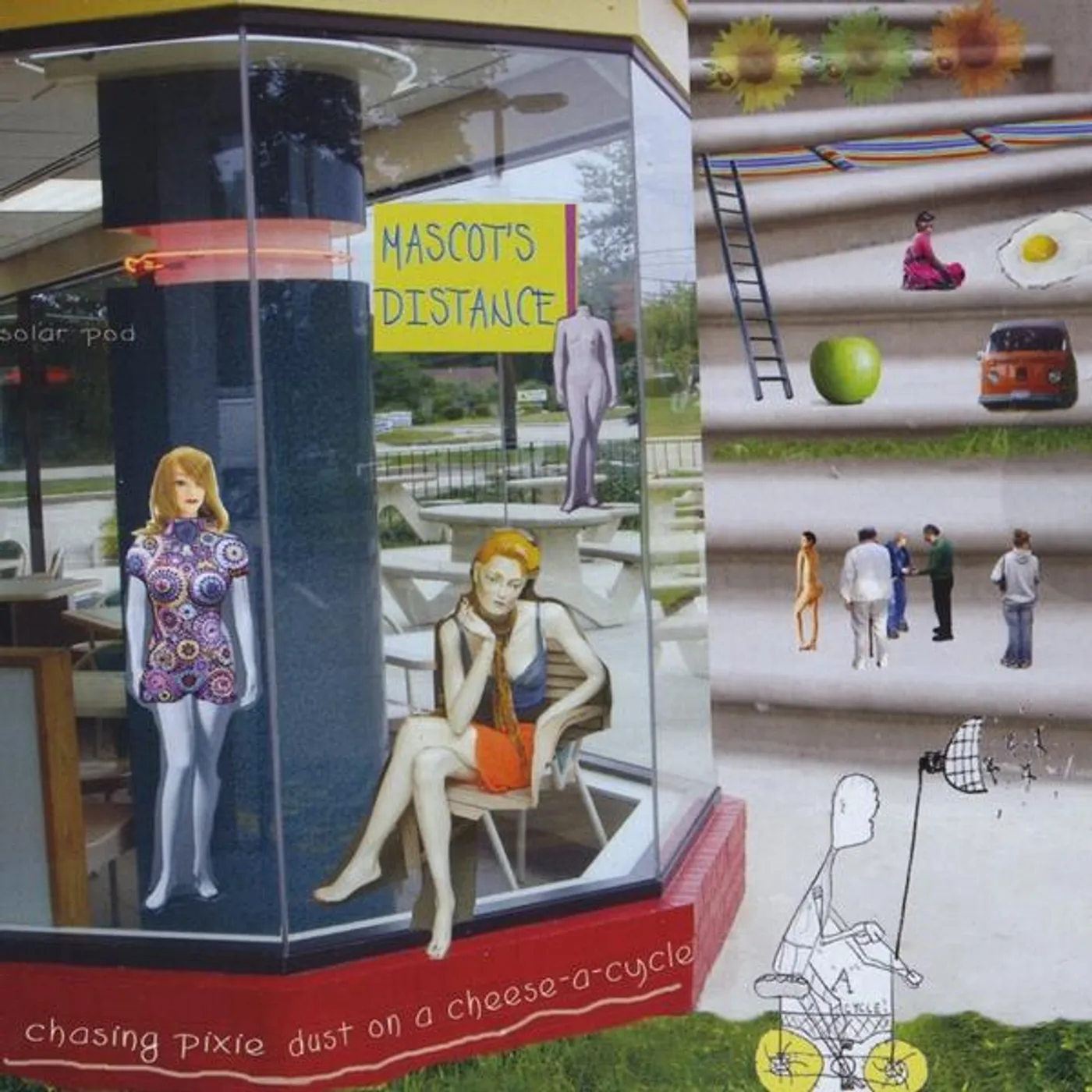 Mascot's Distance CHASING PIXIE DUST ON A CHEESE-A-CYCLE CD