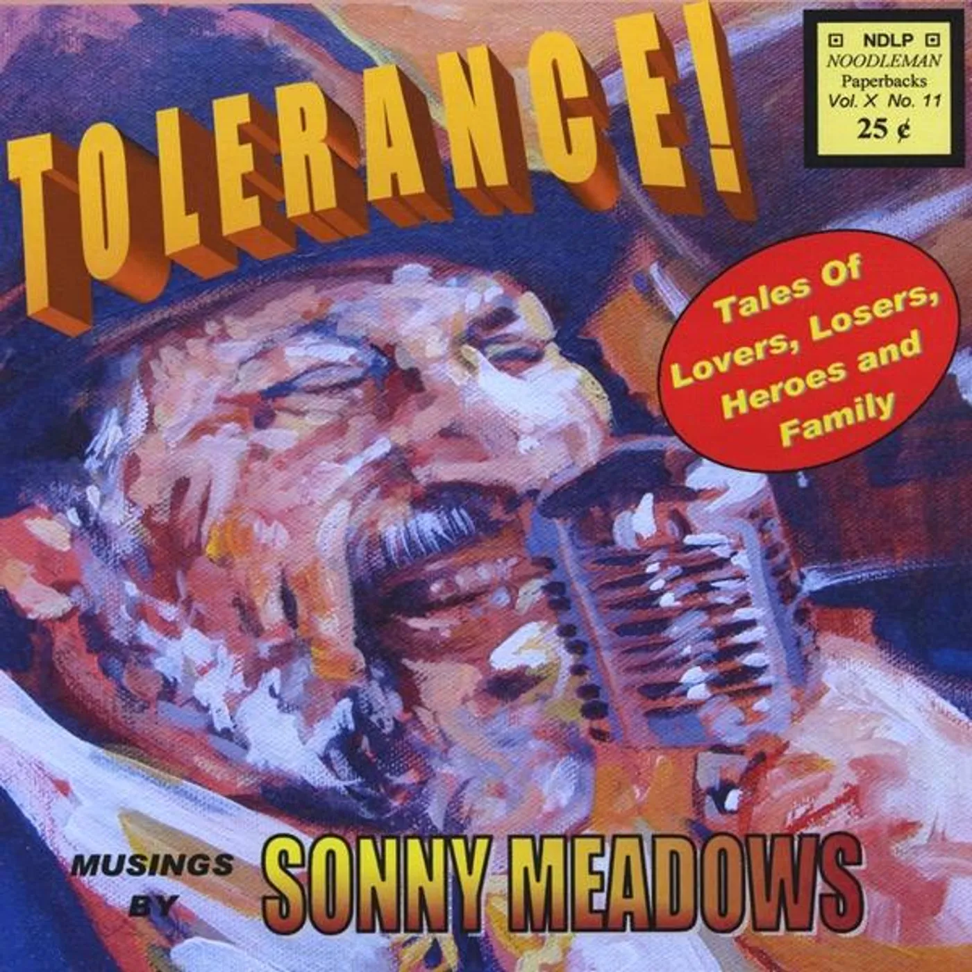 Sonny Meadows TOLERANCE CD