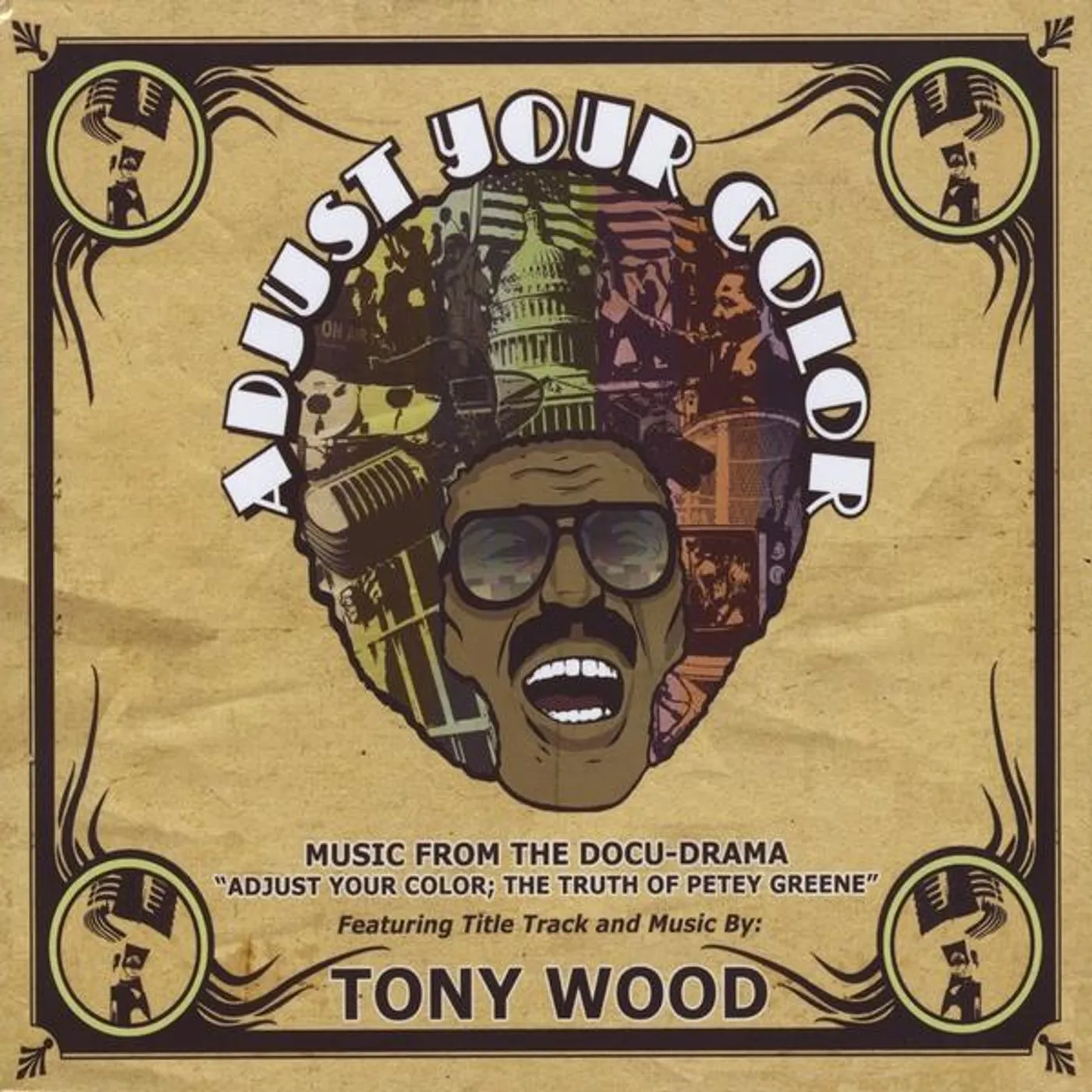 Tony Wood ADJUST YOUR COLOR CD