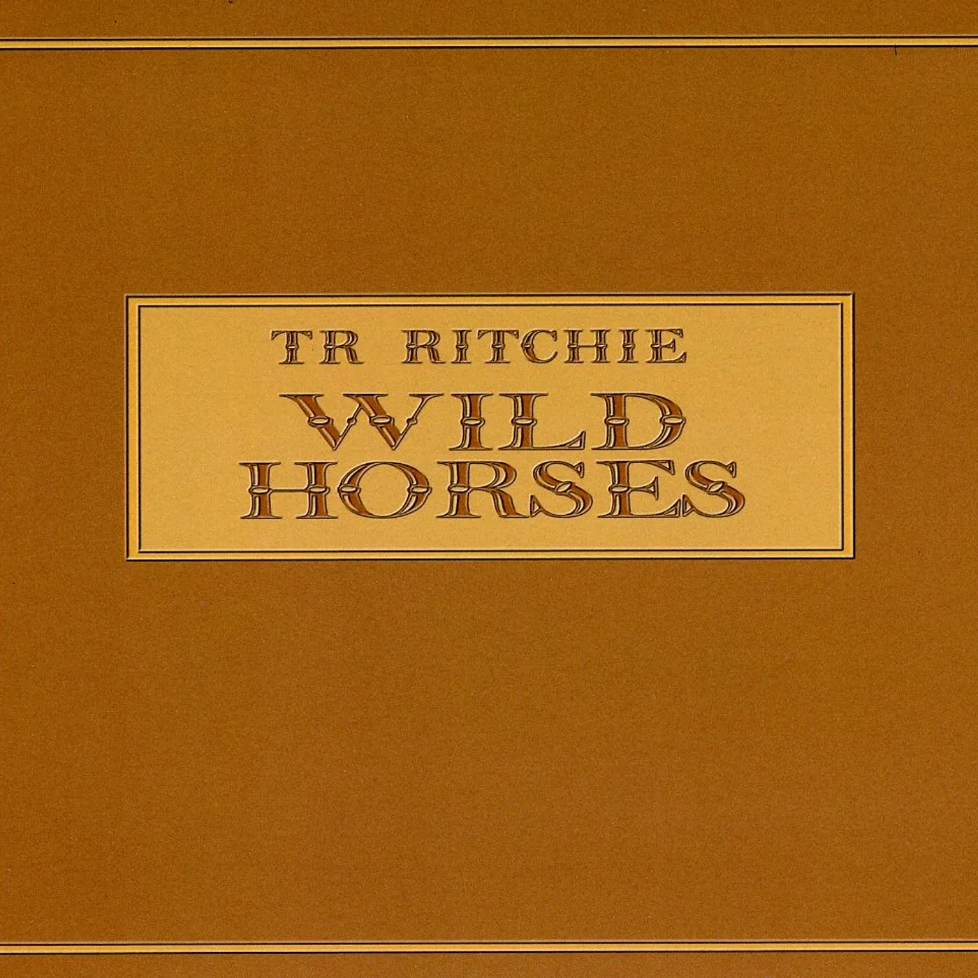 TR Ritchie WILD HORSES CD