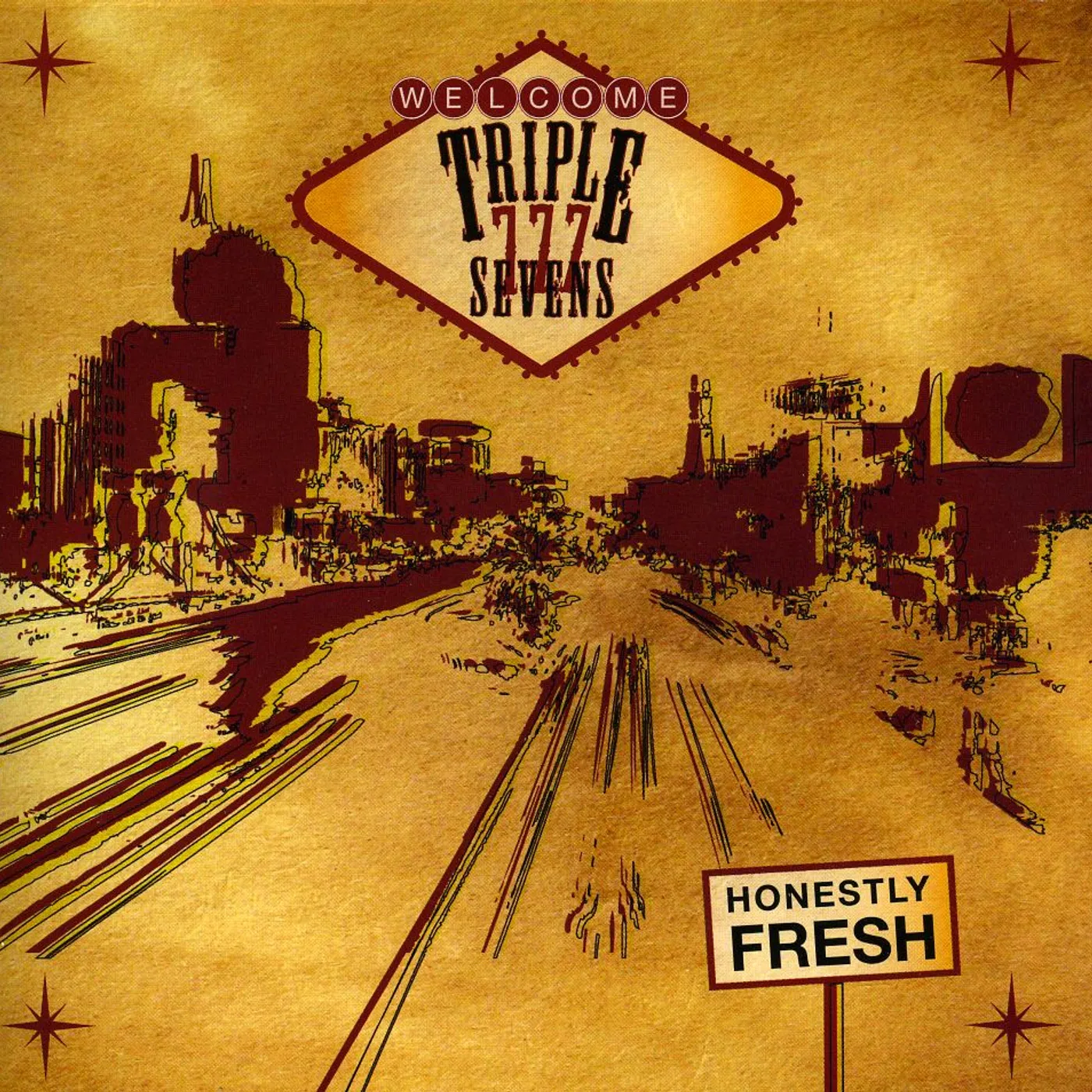 Triple Sevens HONESTLY FRESH CD