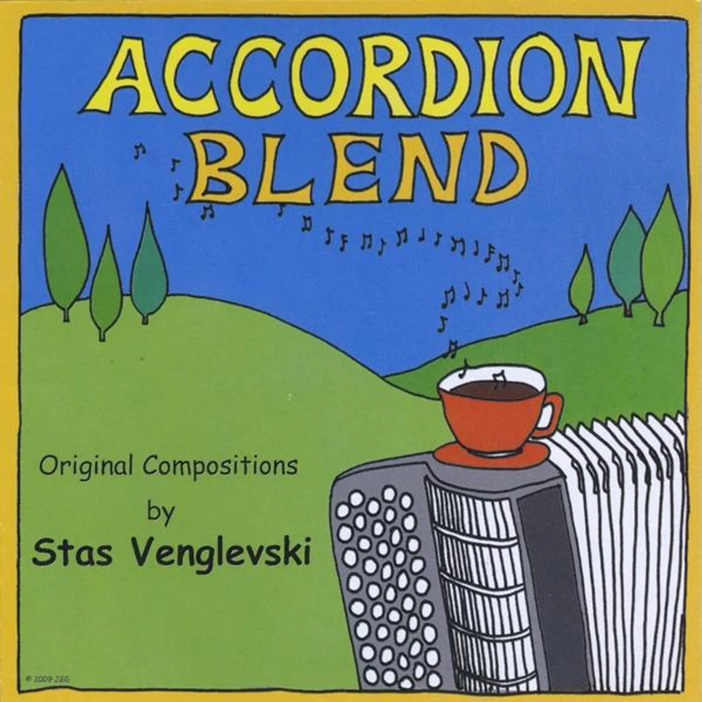 Stas Venglevski ACCORDION BLEND CD