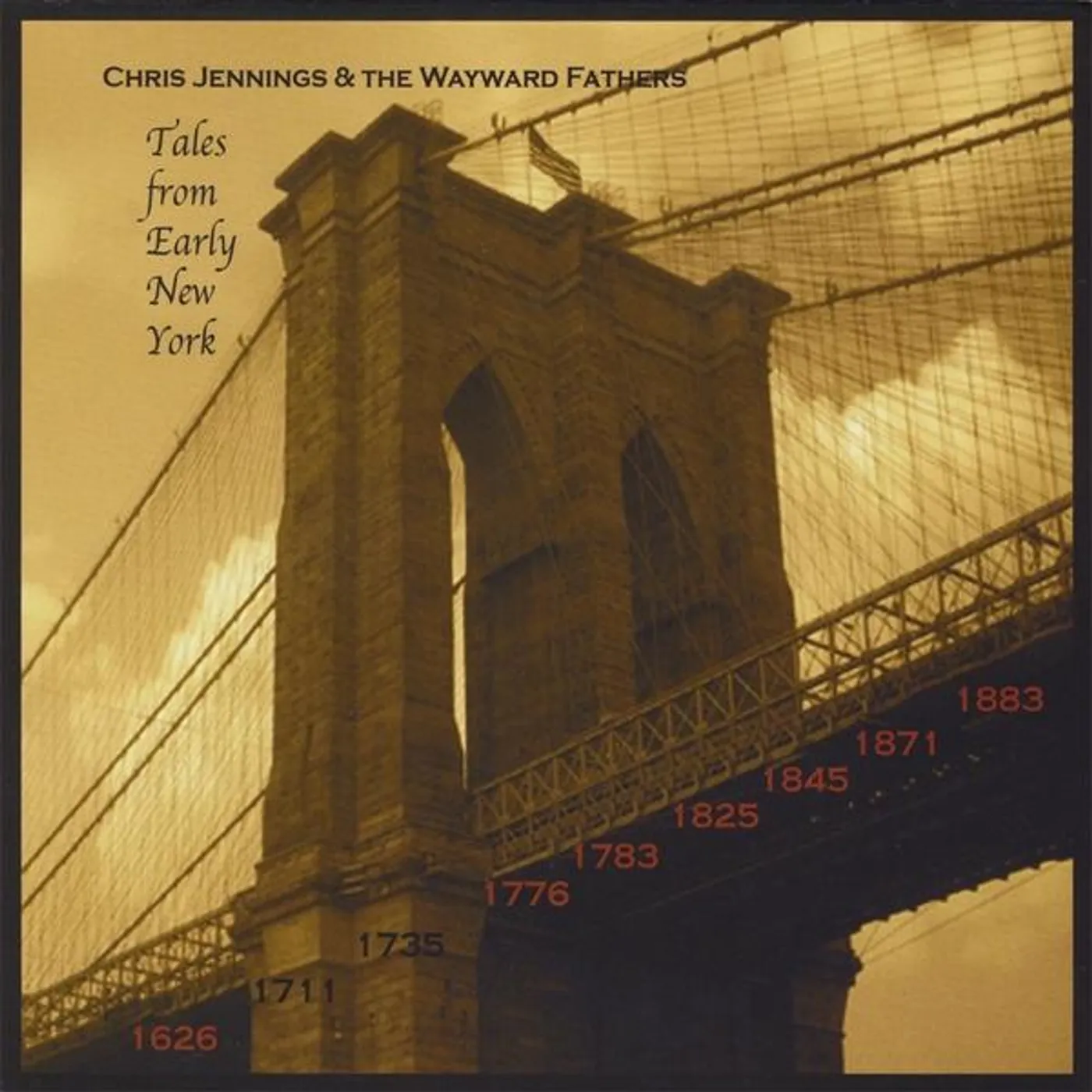 Chris Jennings & The Wayward Fathers TALES FROM EARLY NEW YORK CD