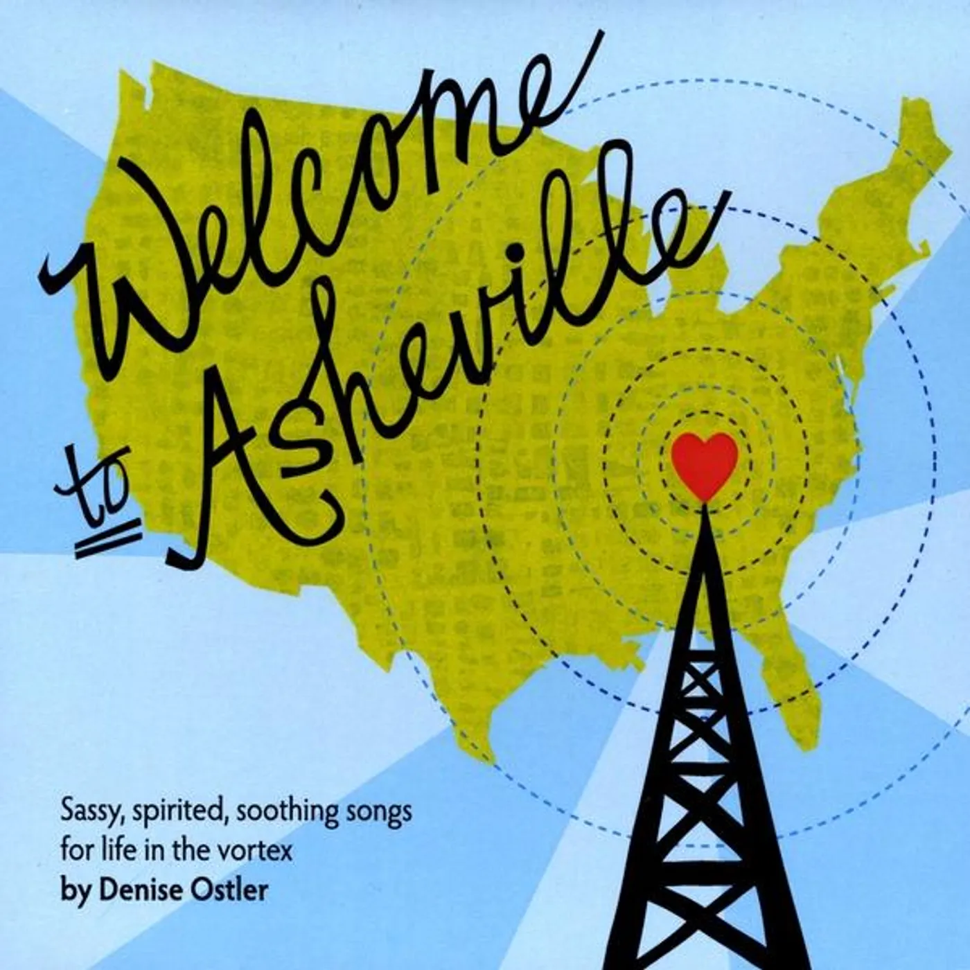 Denise Ostler WELCOME TO ASHEVILLE CD