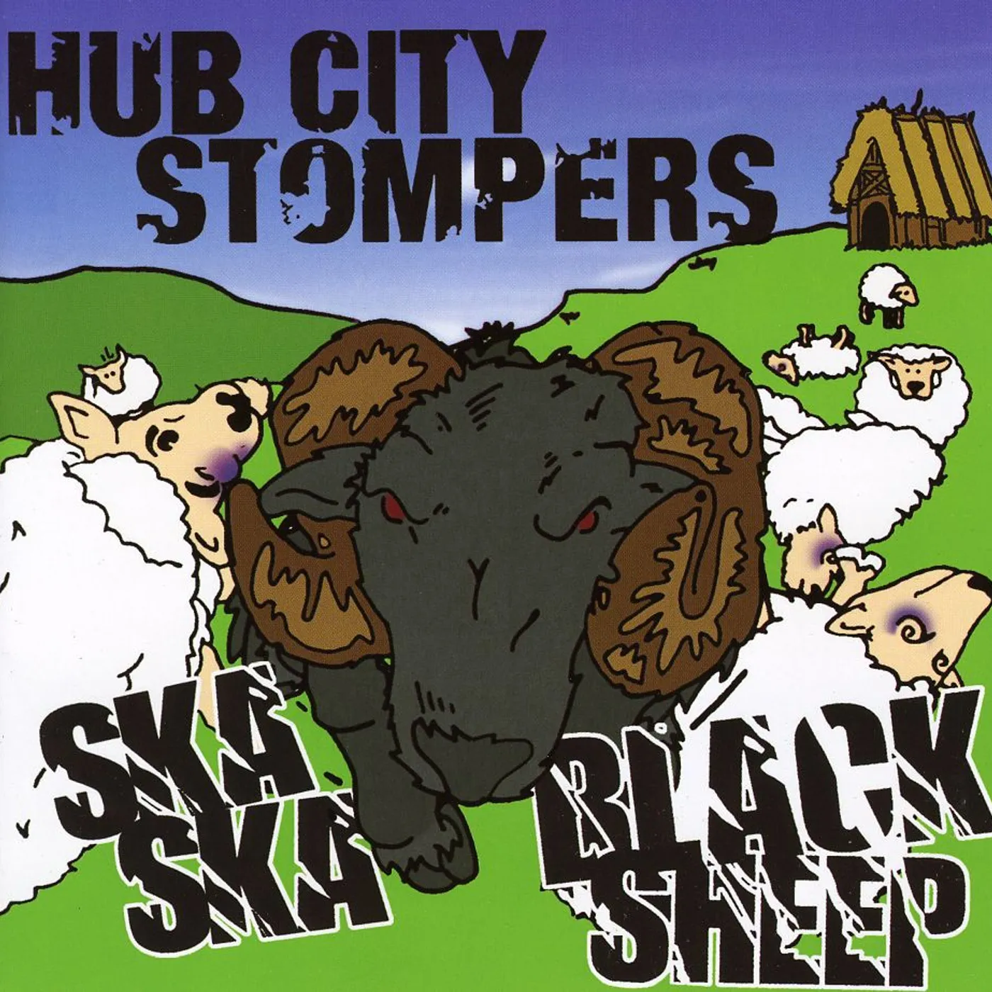 Hub City Stompers SKA SKA BLACK SHEEP CD