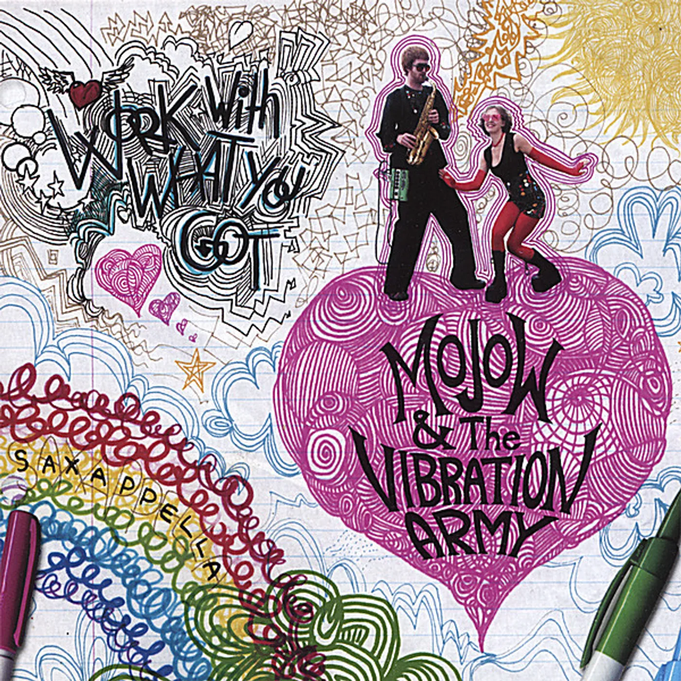 Mojow & The Vibration Army WORK WITH WHAT YOU GOT CD