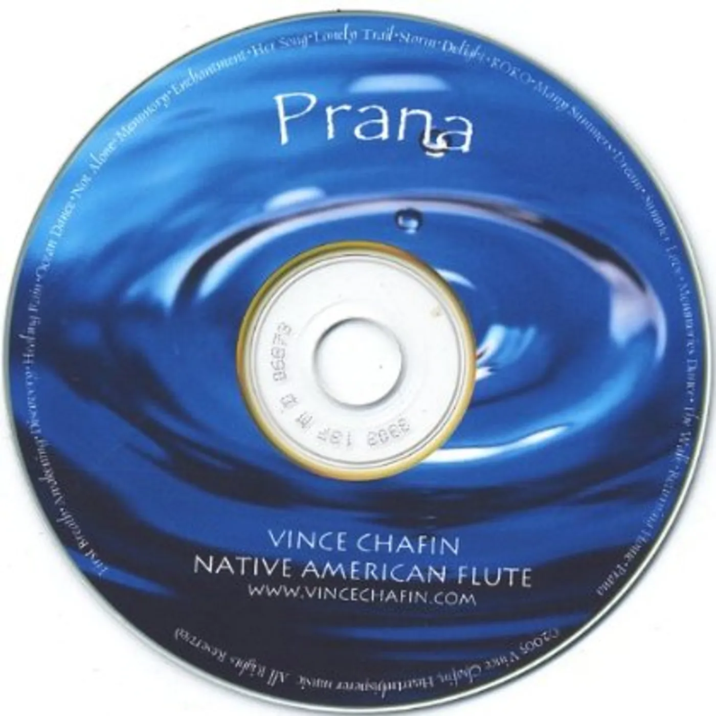 Vince Chafin PRANA CD