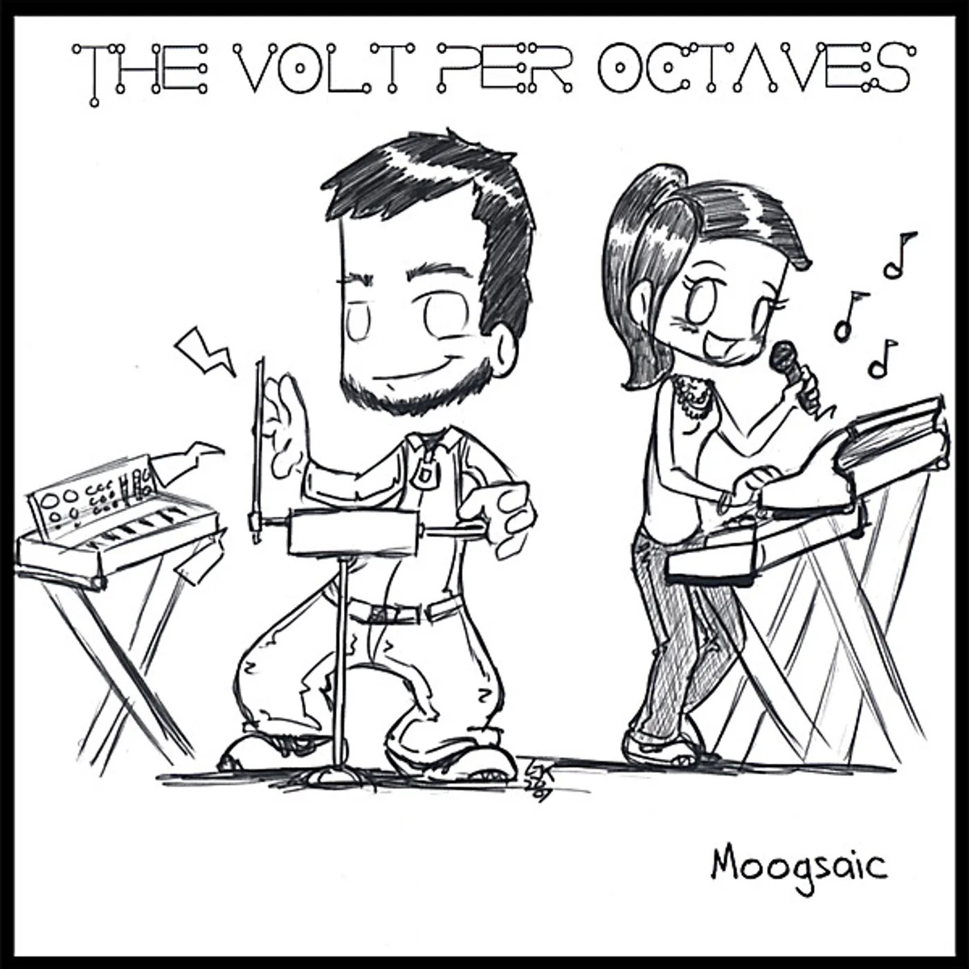 The Volt Per Octaves MOOGSAIC CD
