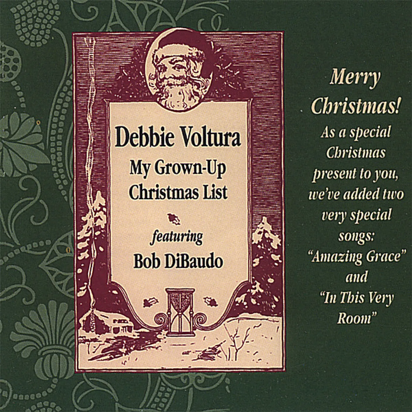 Debbie Voltura MY GROWN UP CHRISTMAS LIST CD