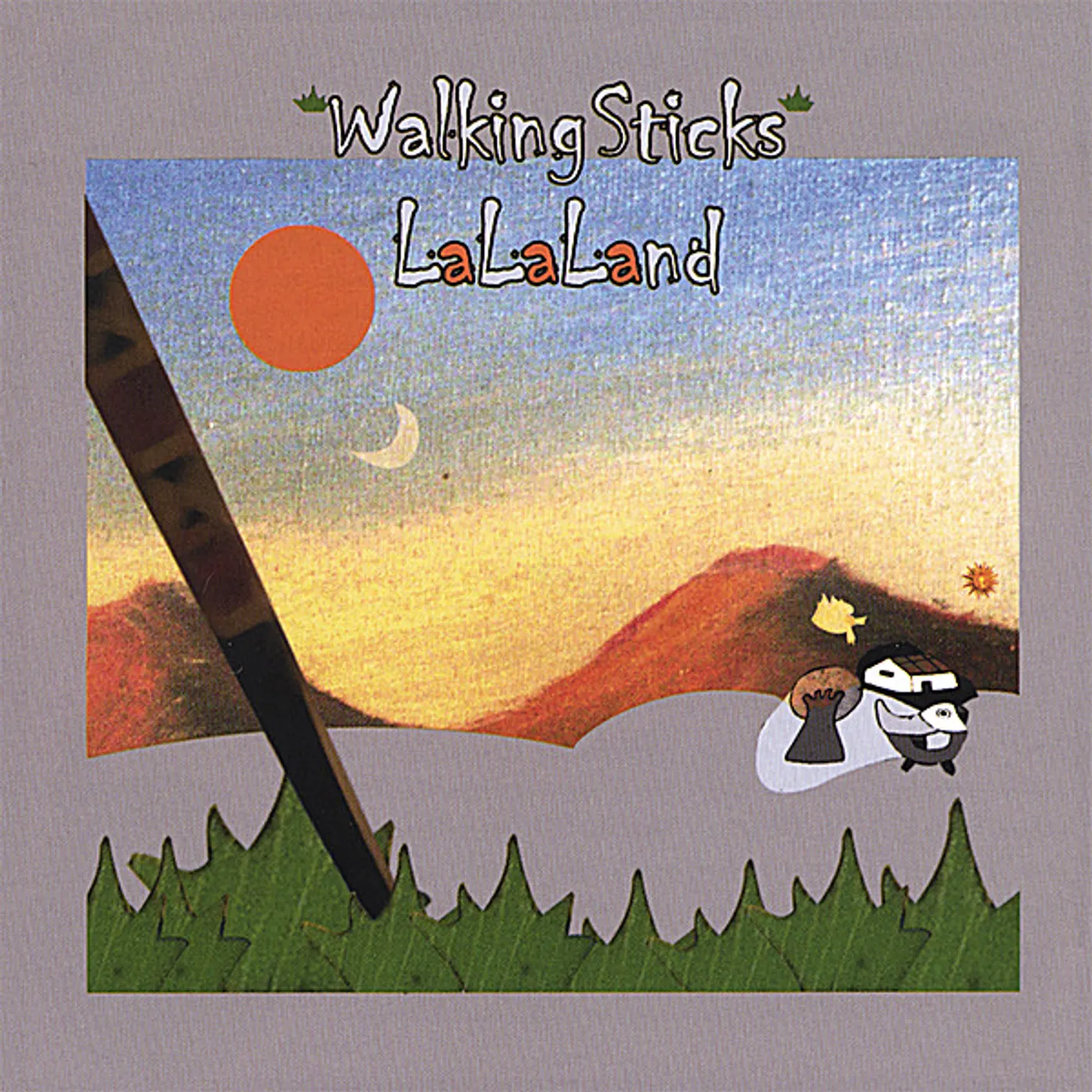 Walking Sticks LALALAND CD