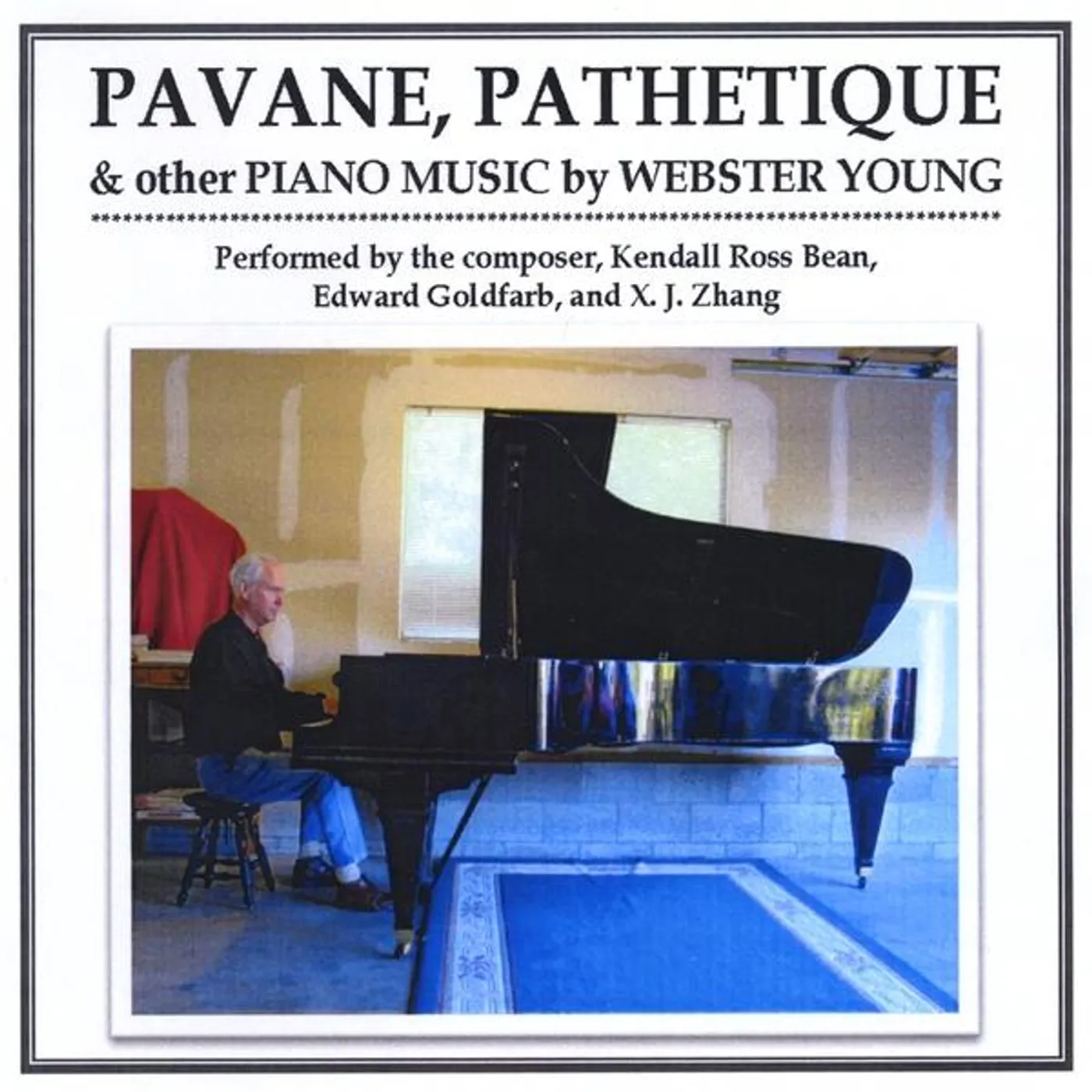 Webster Young PAVANE PATHETIQUE & OTHER PIANO MUSIC BY WEBSTER Y CD
