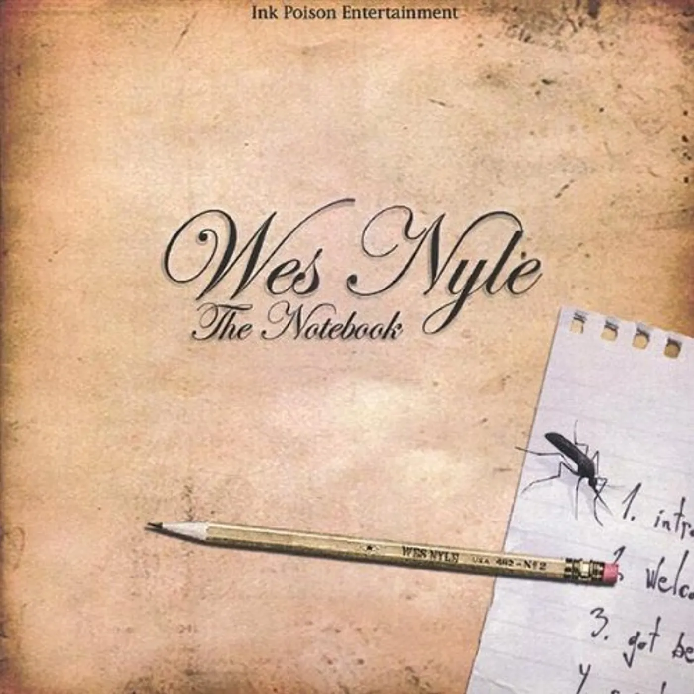 Wes Nyle NOTEBOOK CD