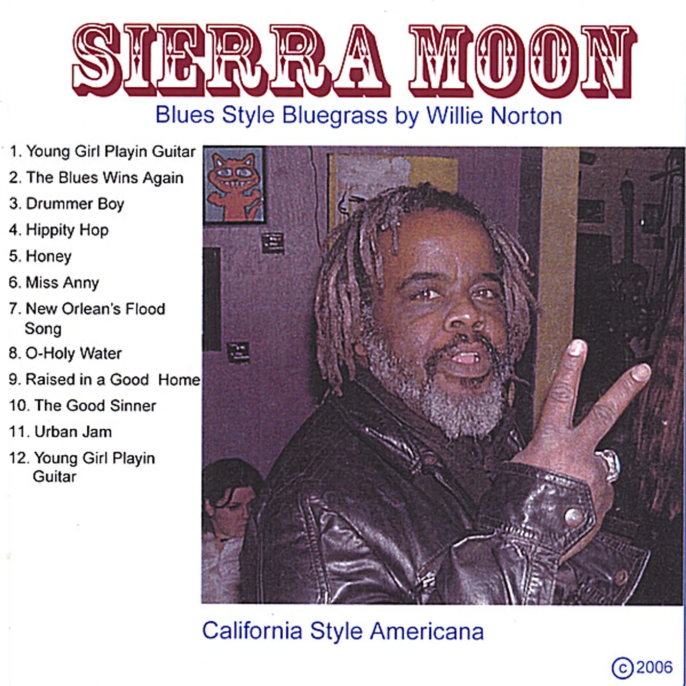Willie Norton SIERRA MOON CD