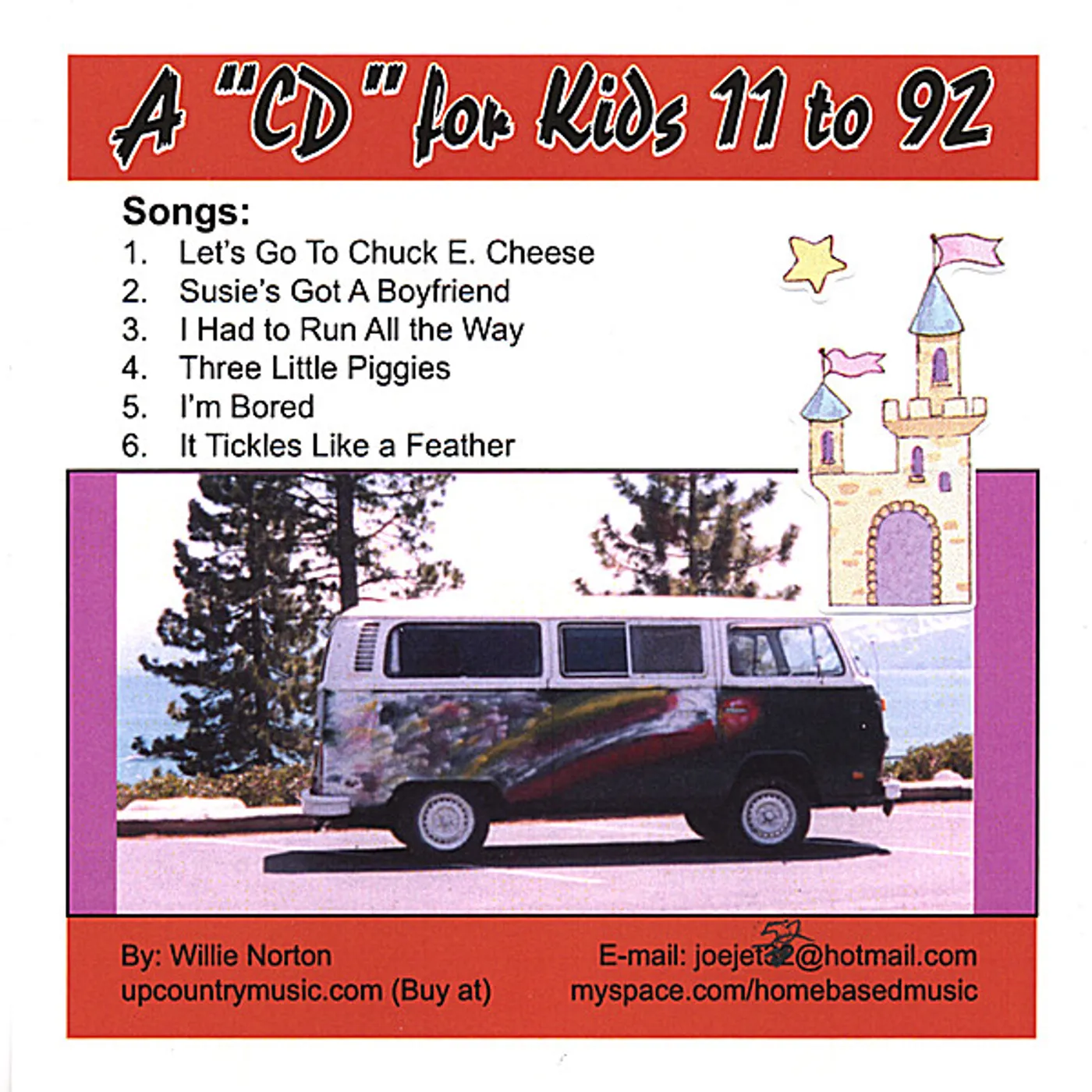Willie Norton CD FOR KID'S 11TO 92 CD