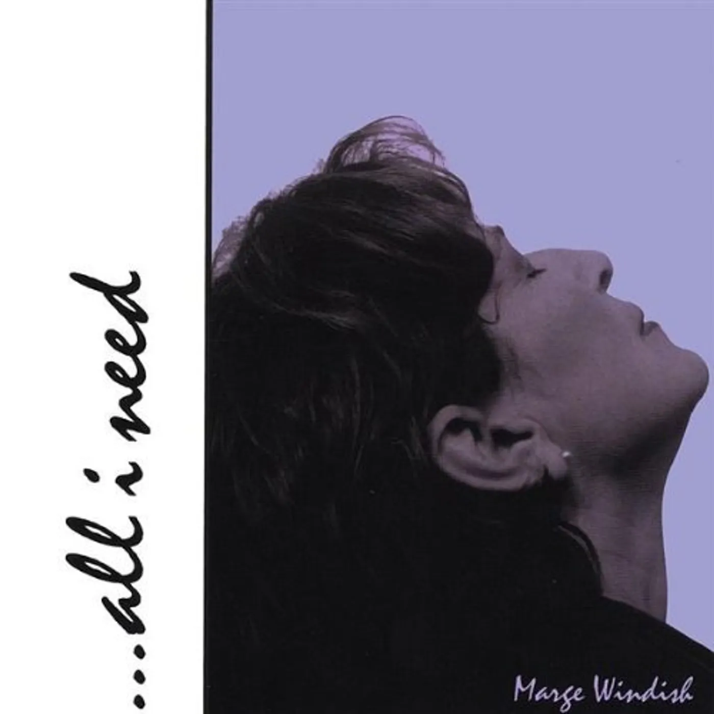 Marge Windish ALL I NEED CD