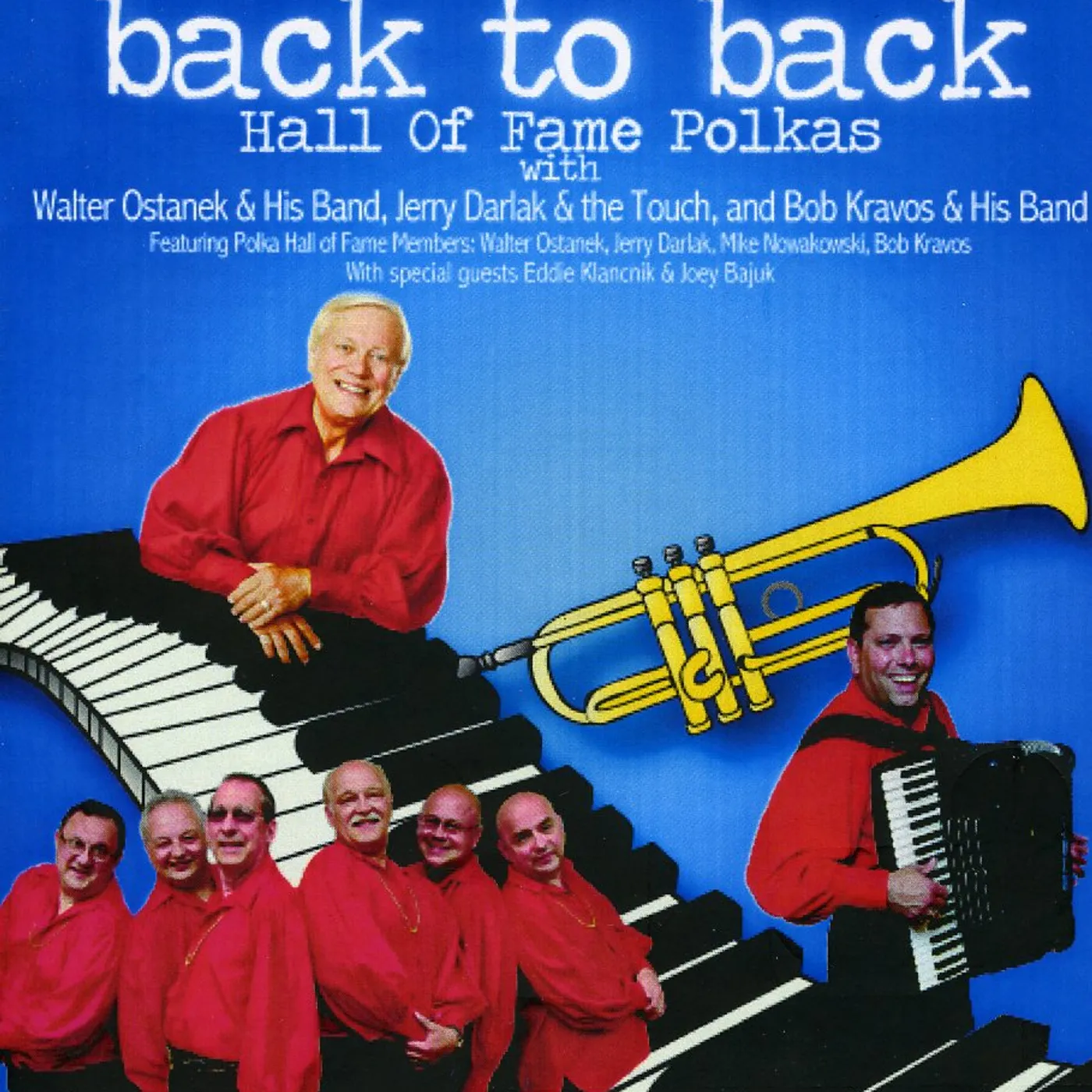 Walter Ostanek & His Band BACK TO BACK HALL OF FAME POLKAS CD