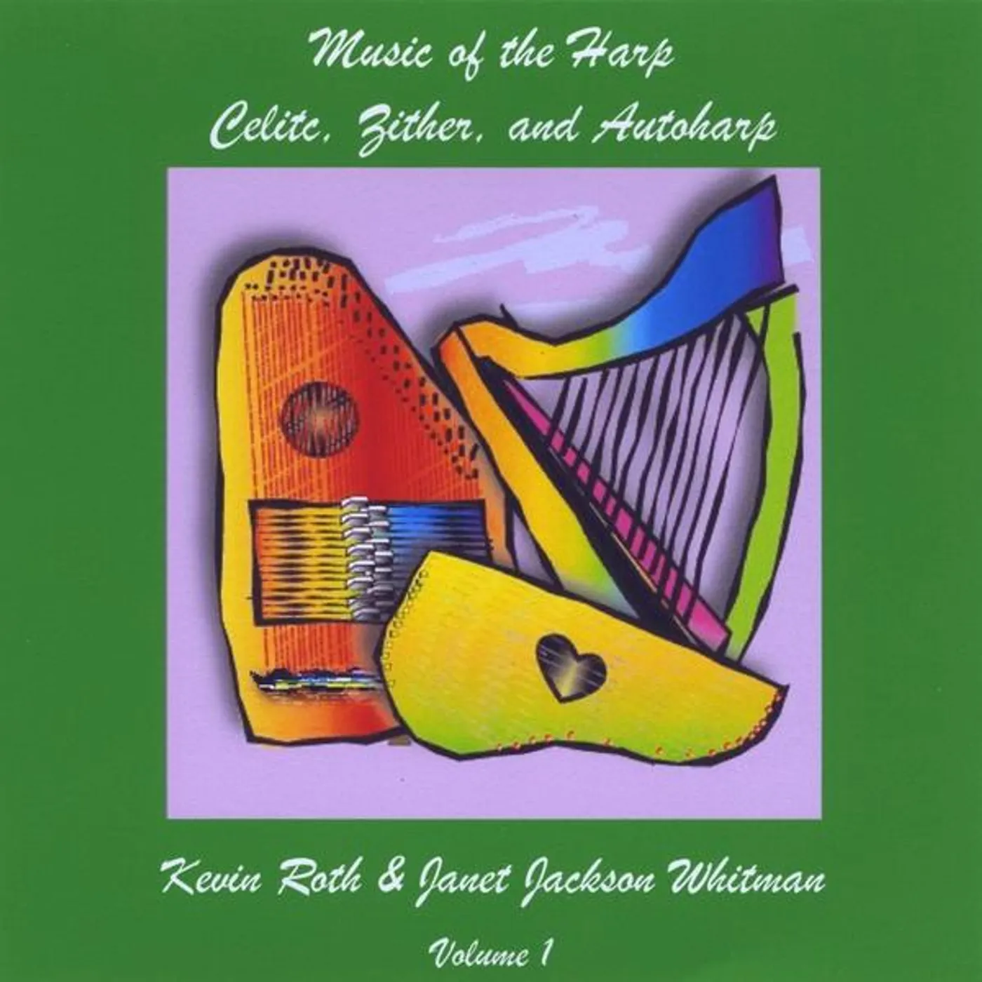 Kevin Roth & Janet Jackson Witman MUSIC OF THE HARP: CELTIC ZITHER & AUTOHARP 1 CD