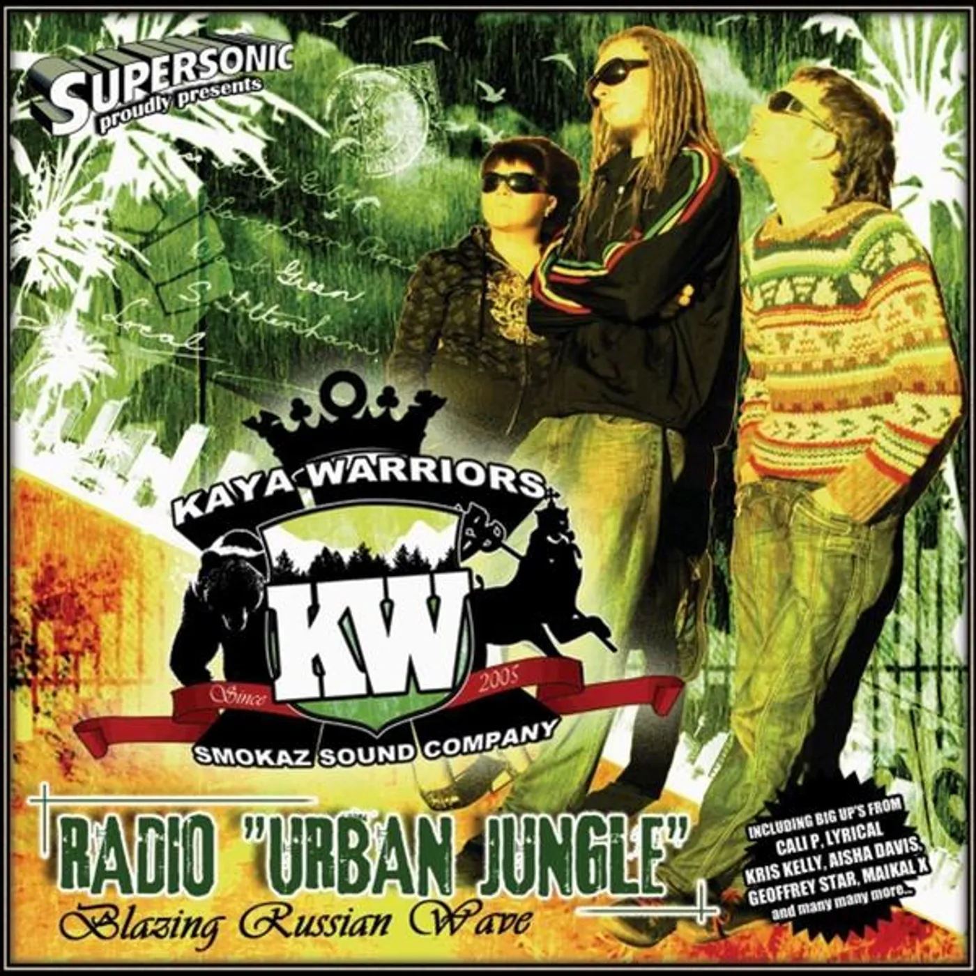 Kaya Warriors Smokaz Sound Company RADIO URBAN JUNGLE CD