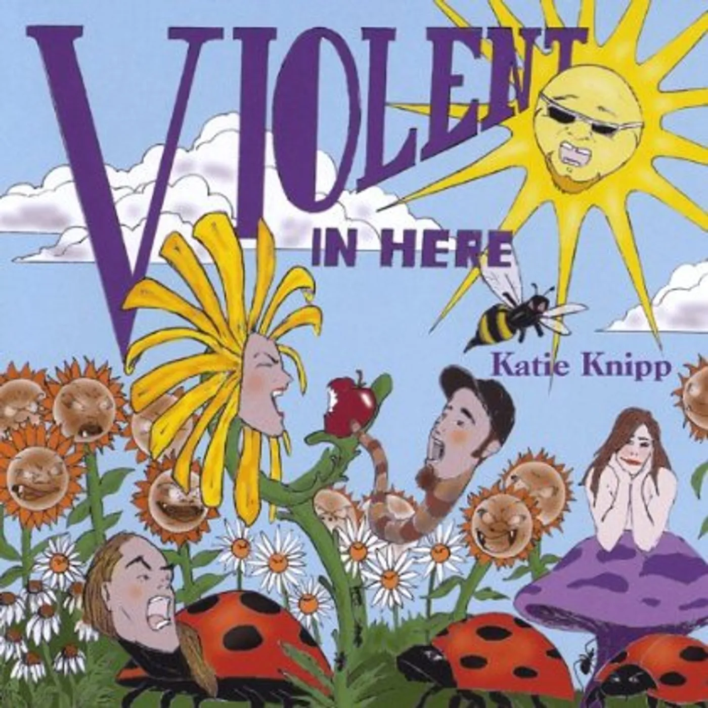 Katie Knipp VIOLENT IN HERE CD