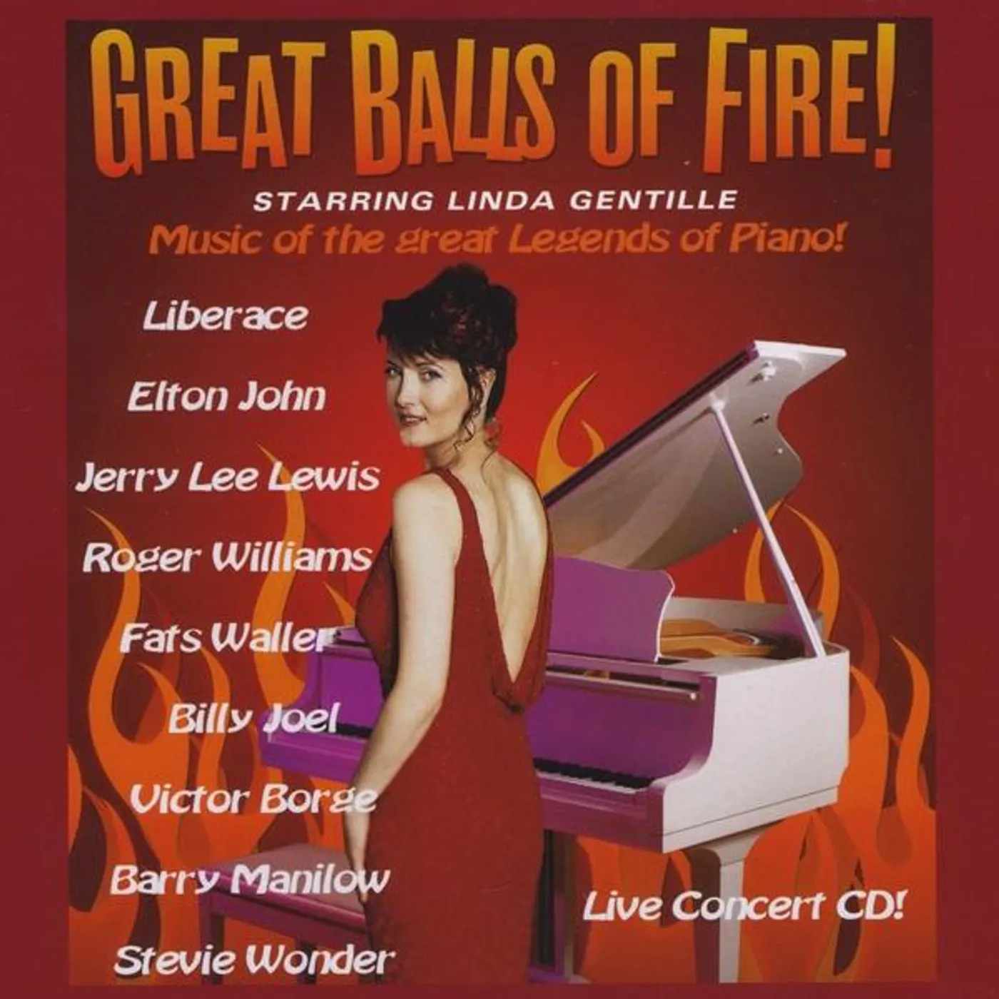 Linda Gentille GREAT BALLS OF FIRE CD