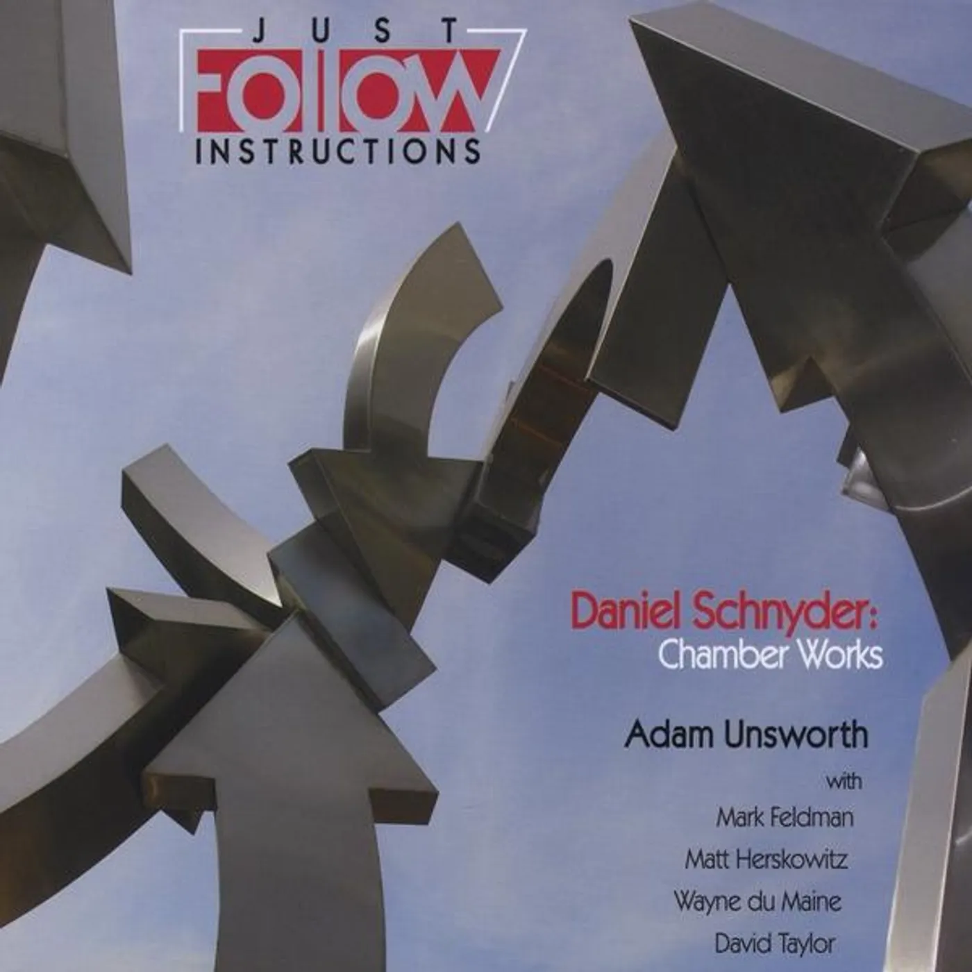Adam Unsworth JUST FOLLOW INSTRUCTIONS CD