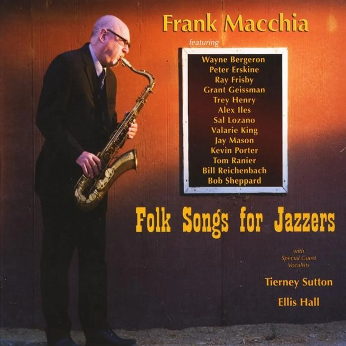 Frank Macchia FOLK SONGS FOR JAZZERS CD