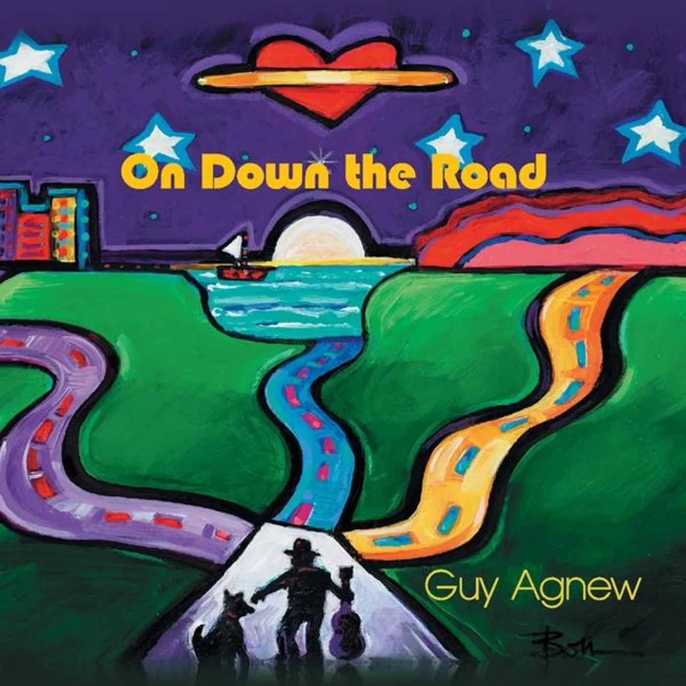 Guy Agnew ON DOWN THE ROAD CD