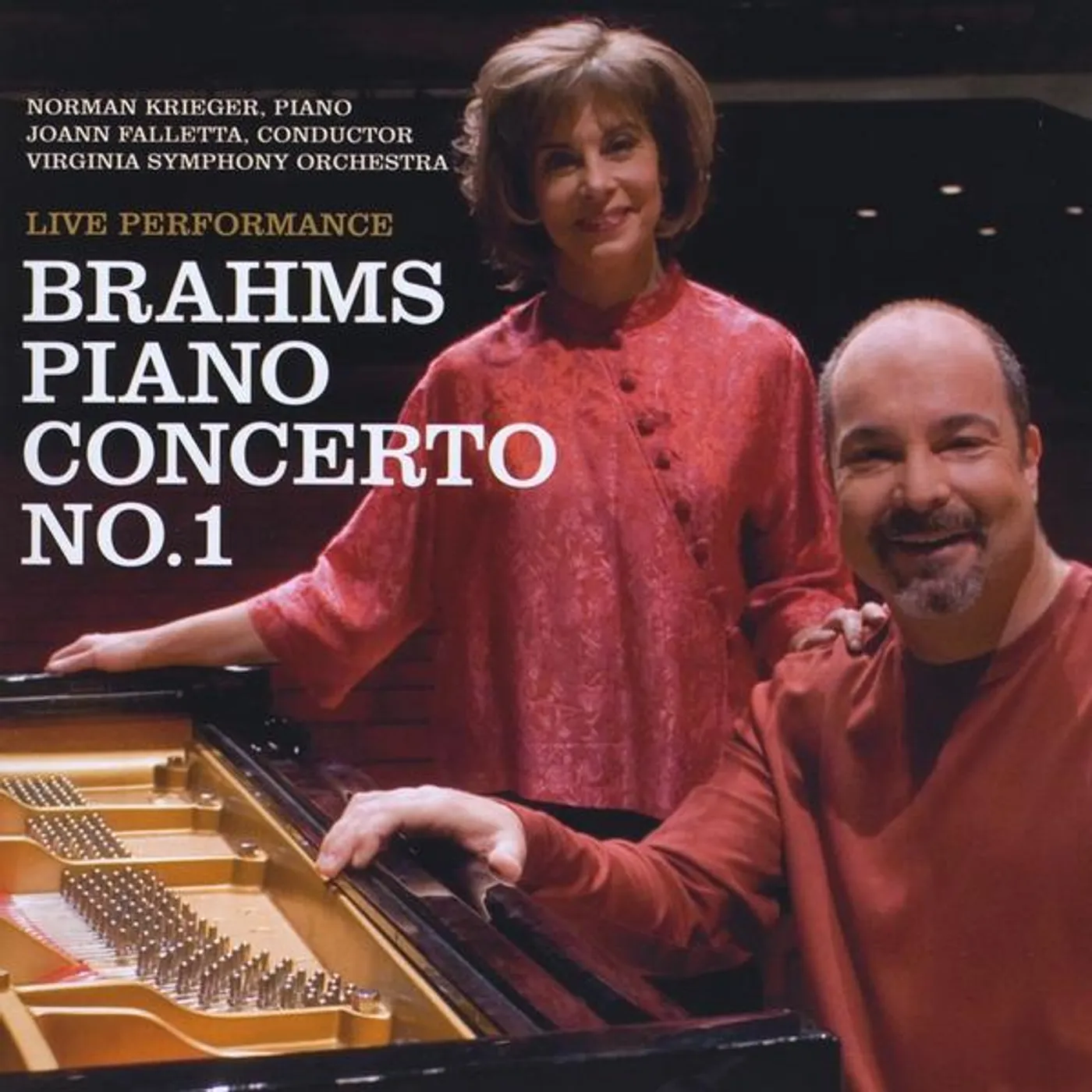 Norman Krieger BRAHMS PIANO CONCERTO NO. 1 CD
