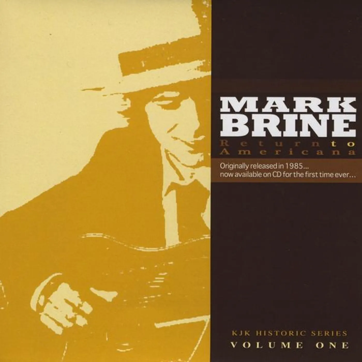 Mark Brine RETURN TO AMERICANA CD