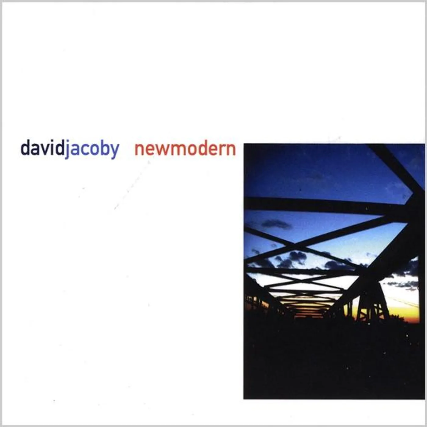 Dave Jacoby NEW MODERN CD